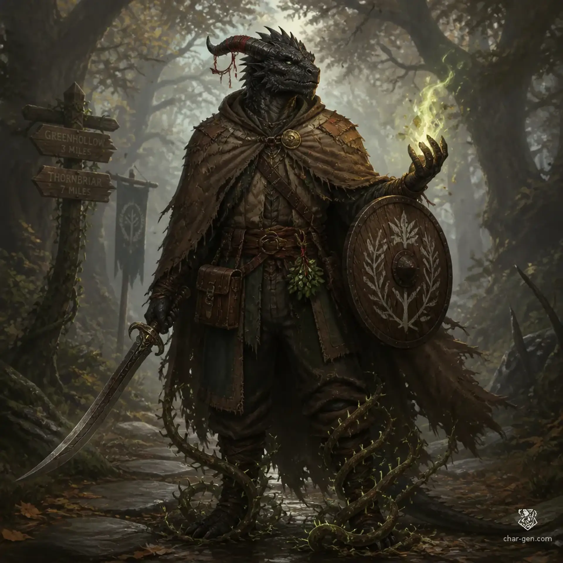 One Pinch Boy - AI-generated fantasy Character