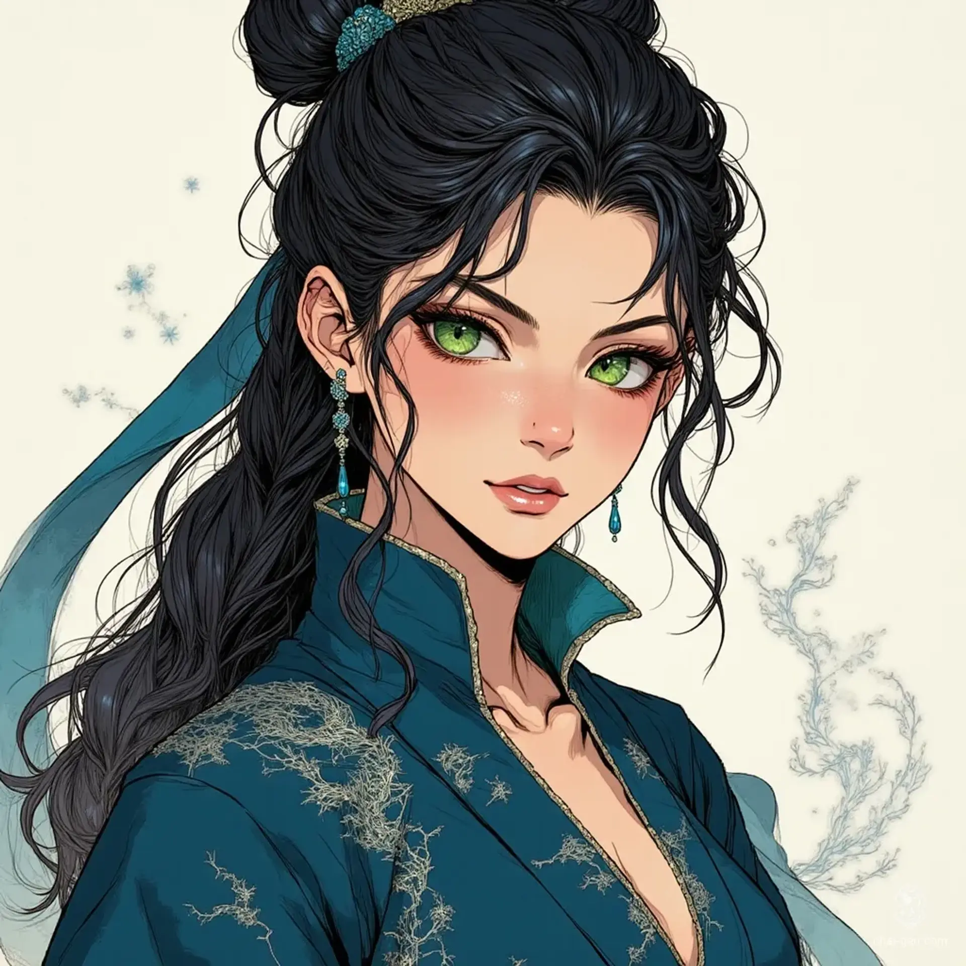 Daiyu Lángxiao - AI-generated fantasy NPC