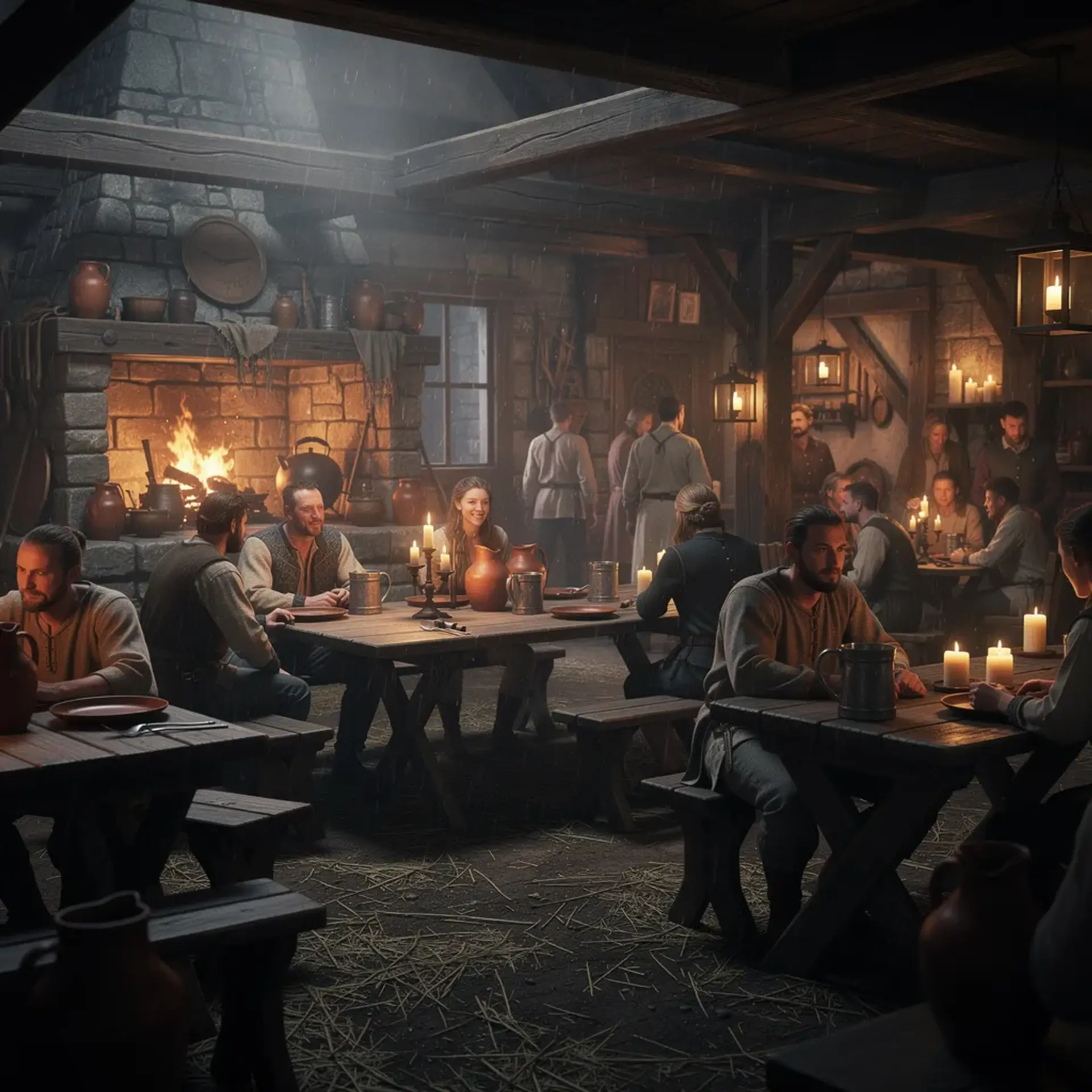 Willow's Rest - AI-generated fantasy Tavern