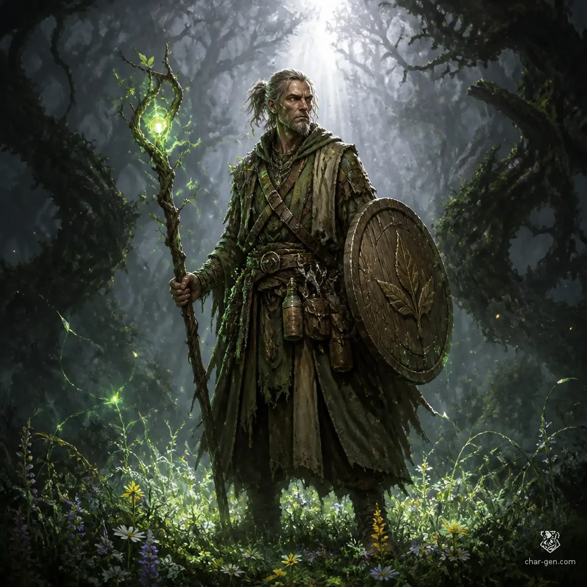 Aslanius - AI-generated fantasy Character