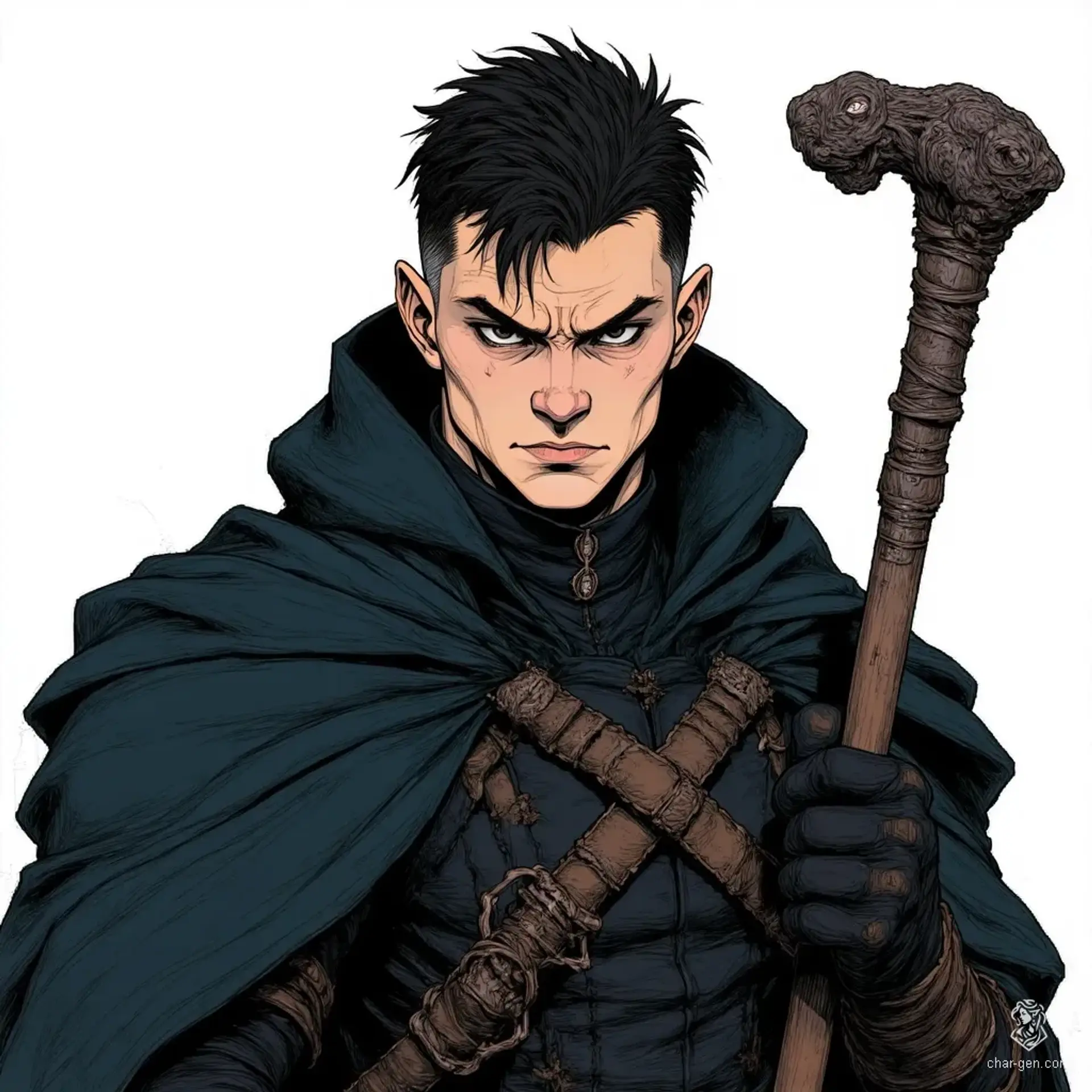 Thalenir Vask - AI-generated fantasy NPC