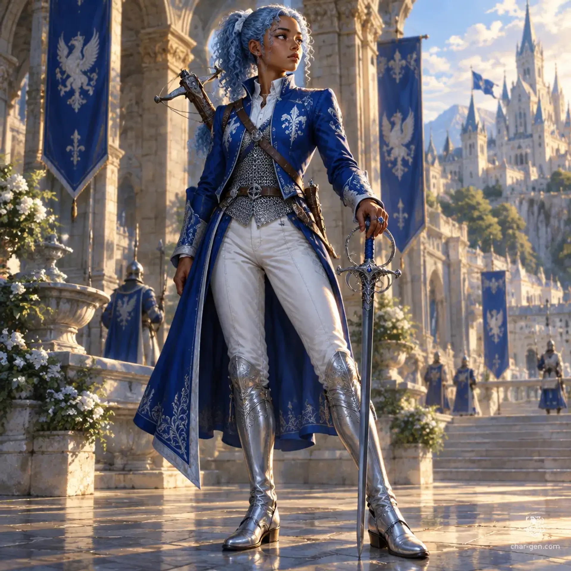 Chole Charming - AI-generated fantasy Character