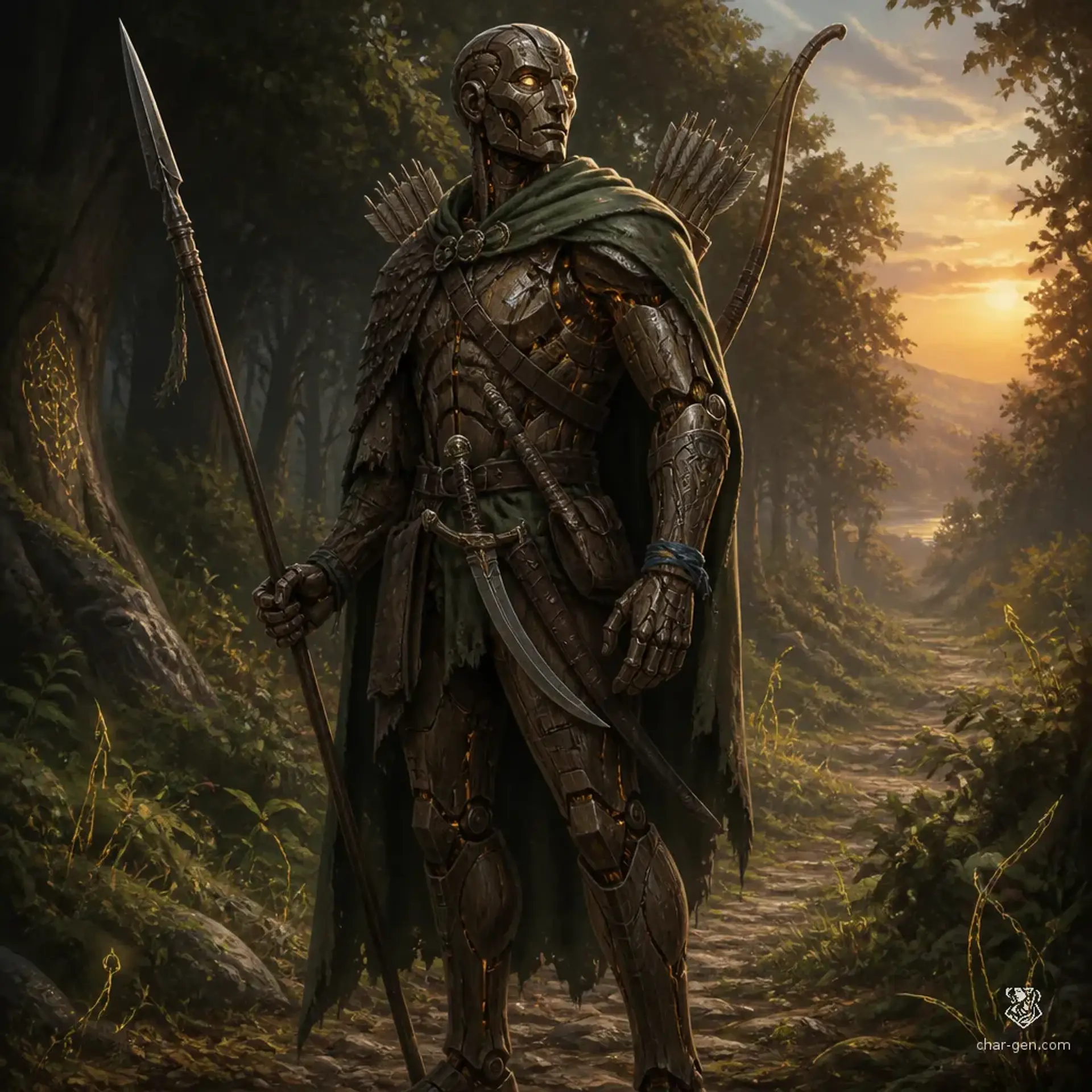 Nadim Sayegh - AI-generated fantasy Character
