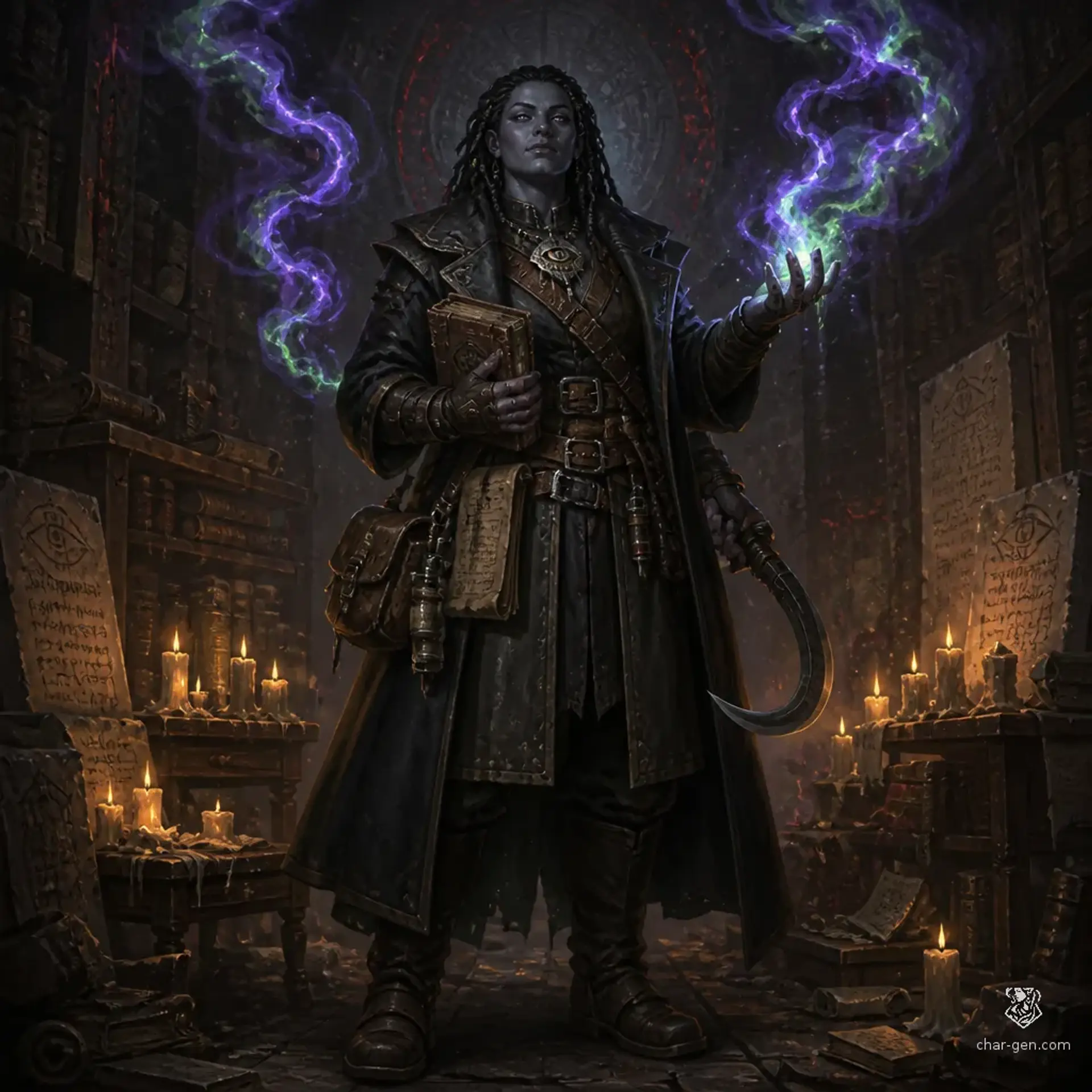 Gretel - AI-generated fantasy Character