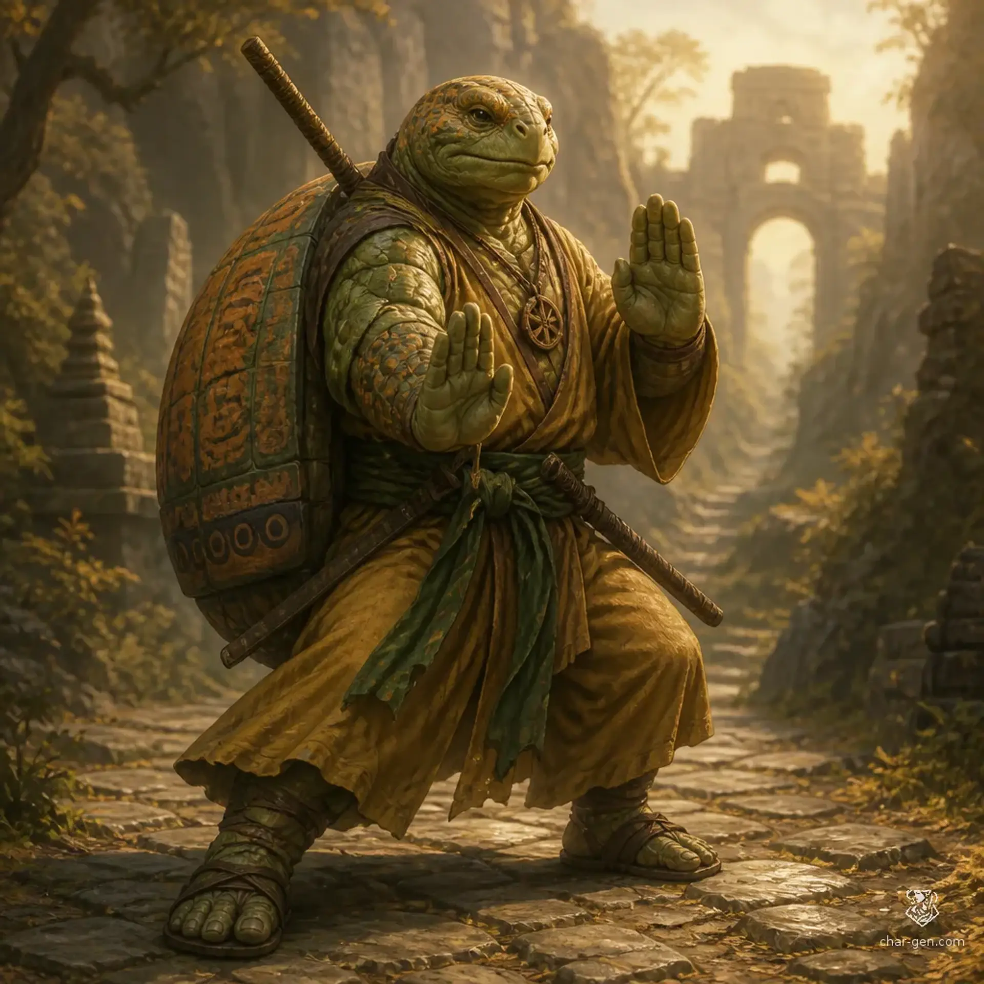 Nami Zale - AI-generated fantasy Character