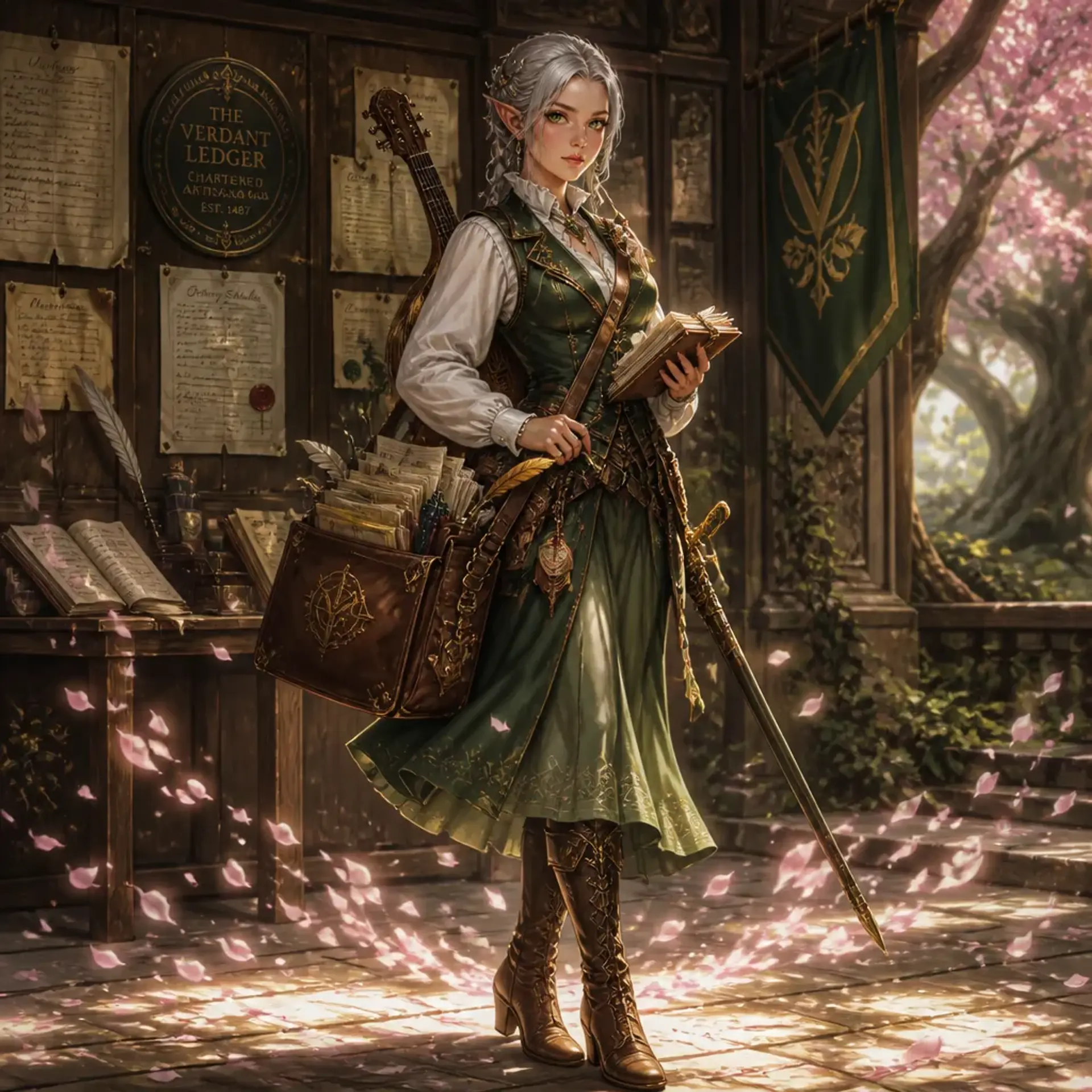 Mimsi Thistlewhim - AI-generated fantasy Character