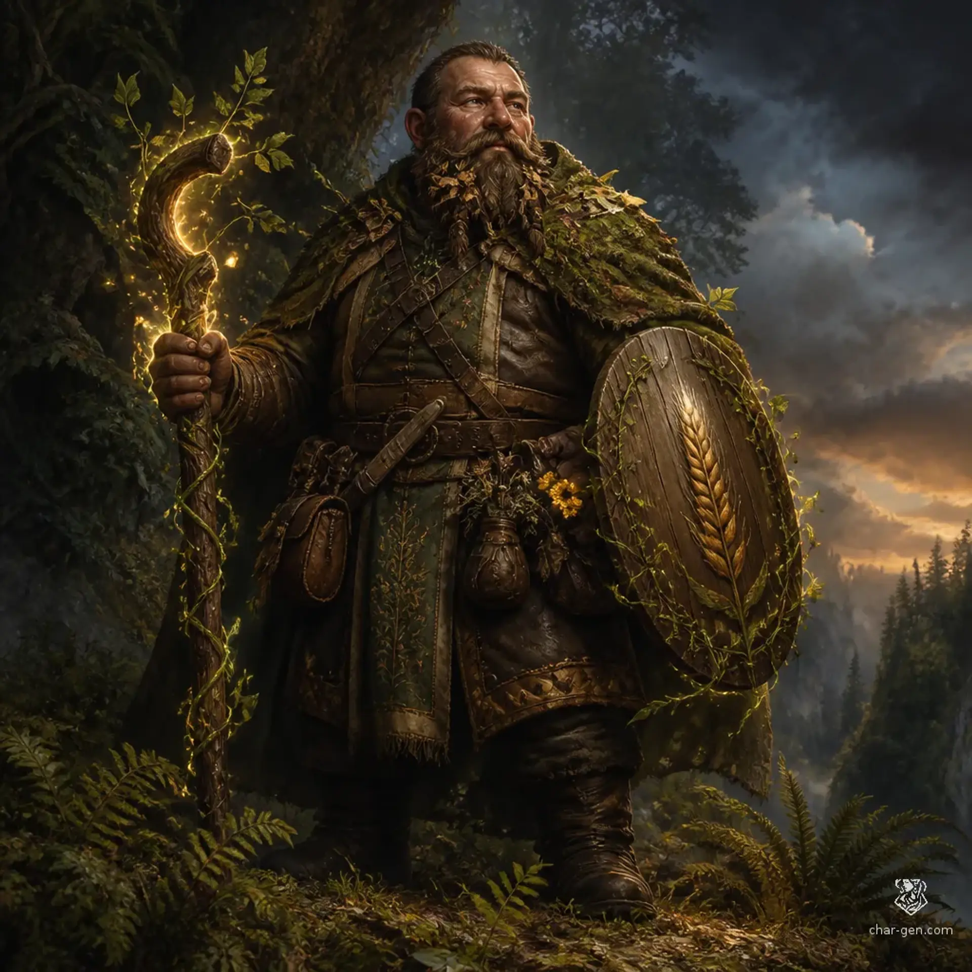Borin Sabo - AI-generated fantasy Character