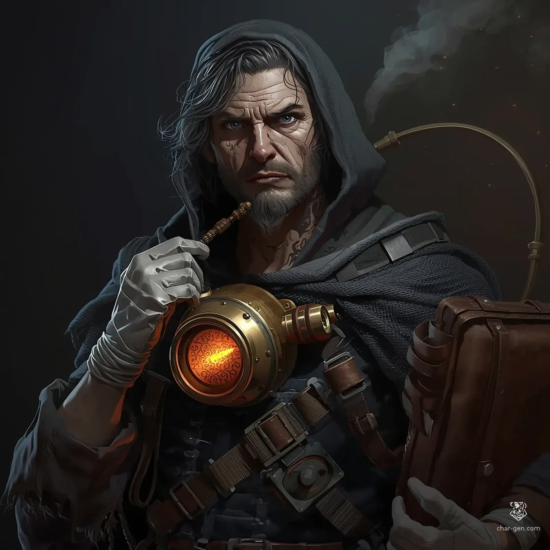 Kaelen Thorne - AI-generated fantasy NPC