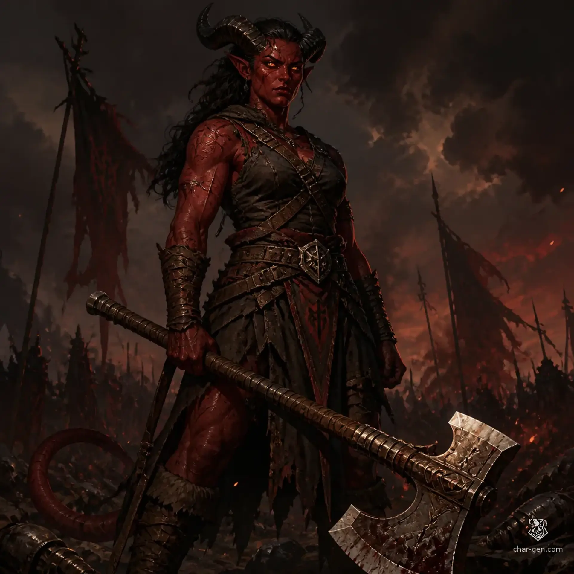 Vex - AI-generated fantasy Character