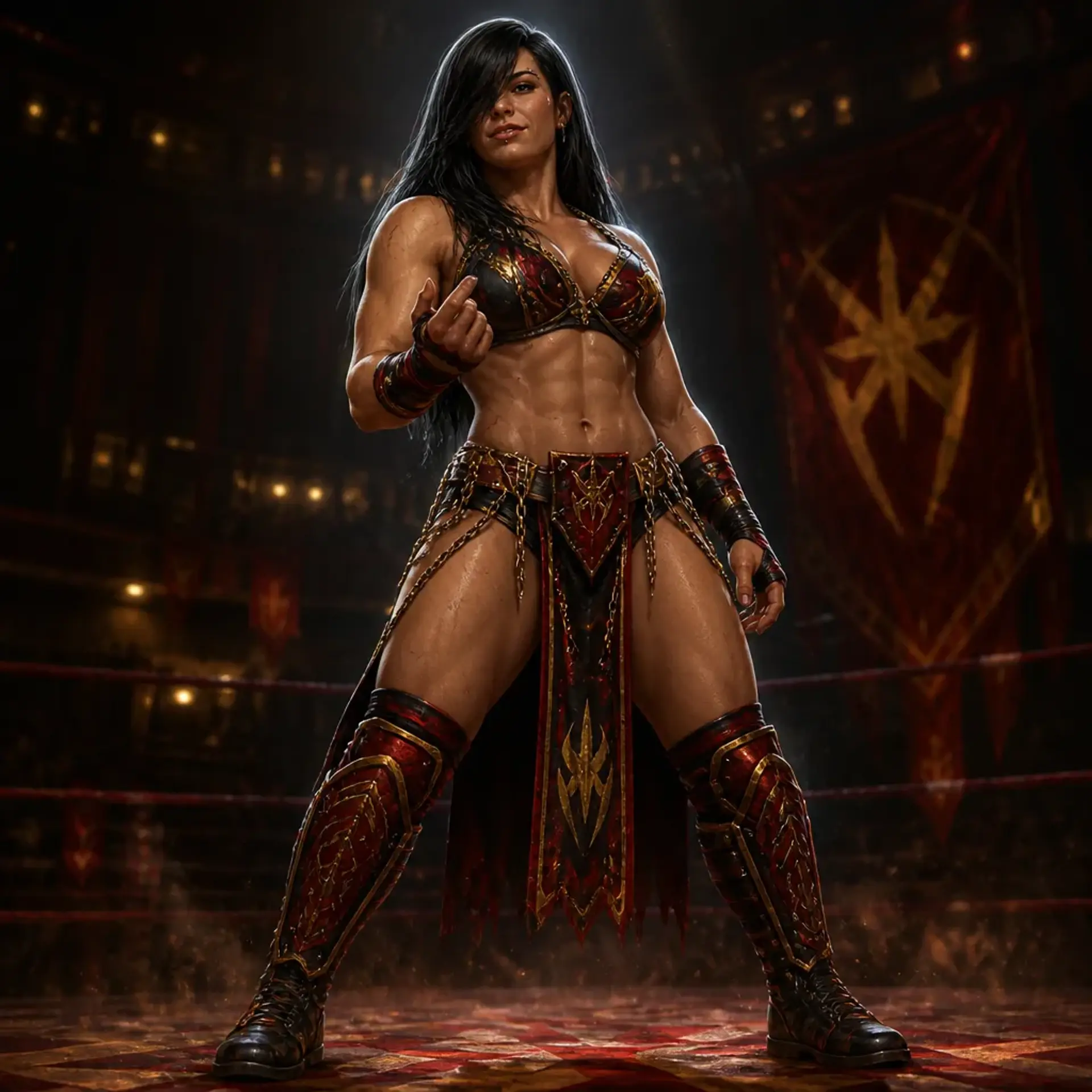 Sesha Sivert - AI-generated fantasy Character