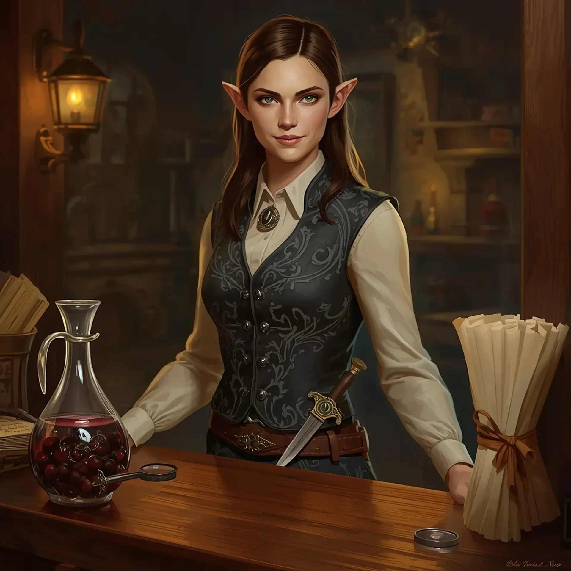 Greywarden Inn - AI-generated fantasy Shop