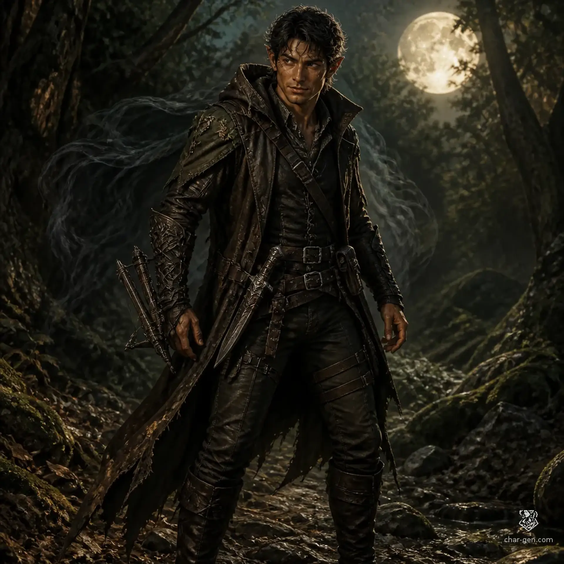 Ketik Vargan - AI-generated fantasy Character