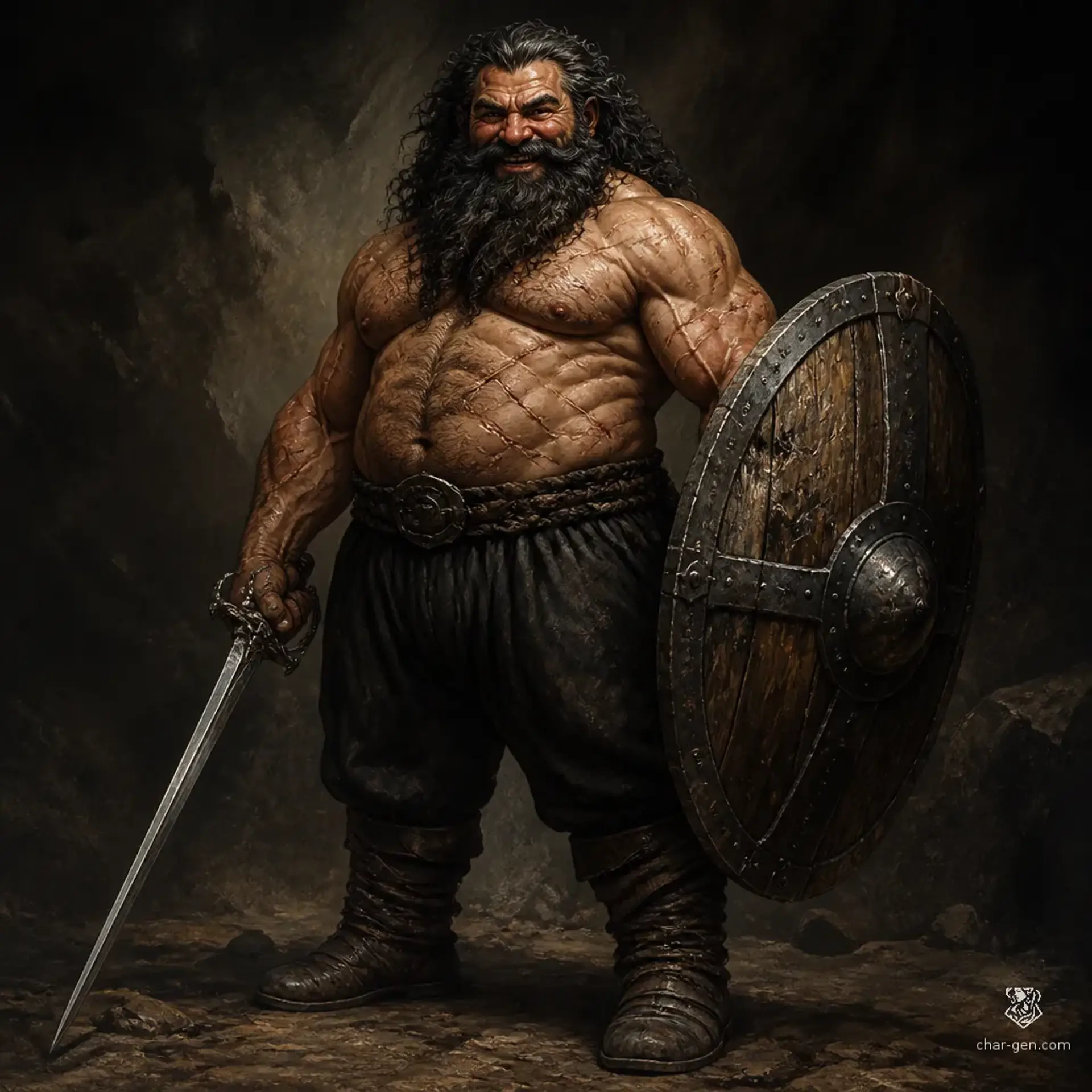 Barristan - AI-generated fantasy Character