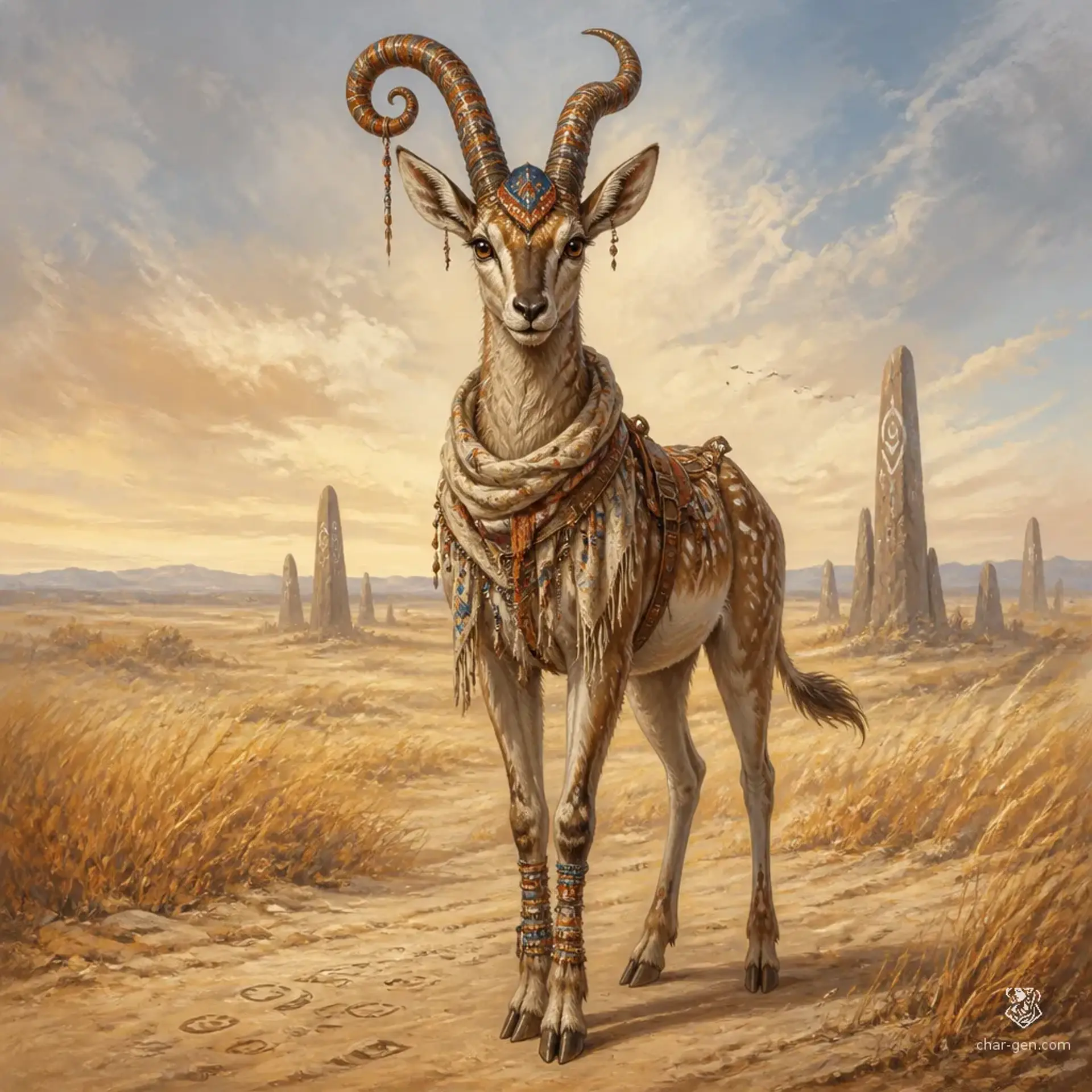 Veyrani - AI-generated fantasy Species