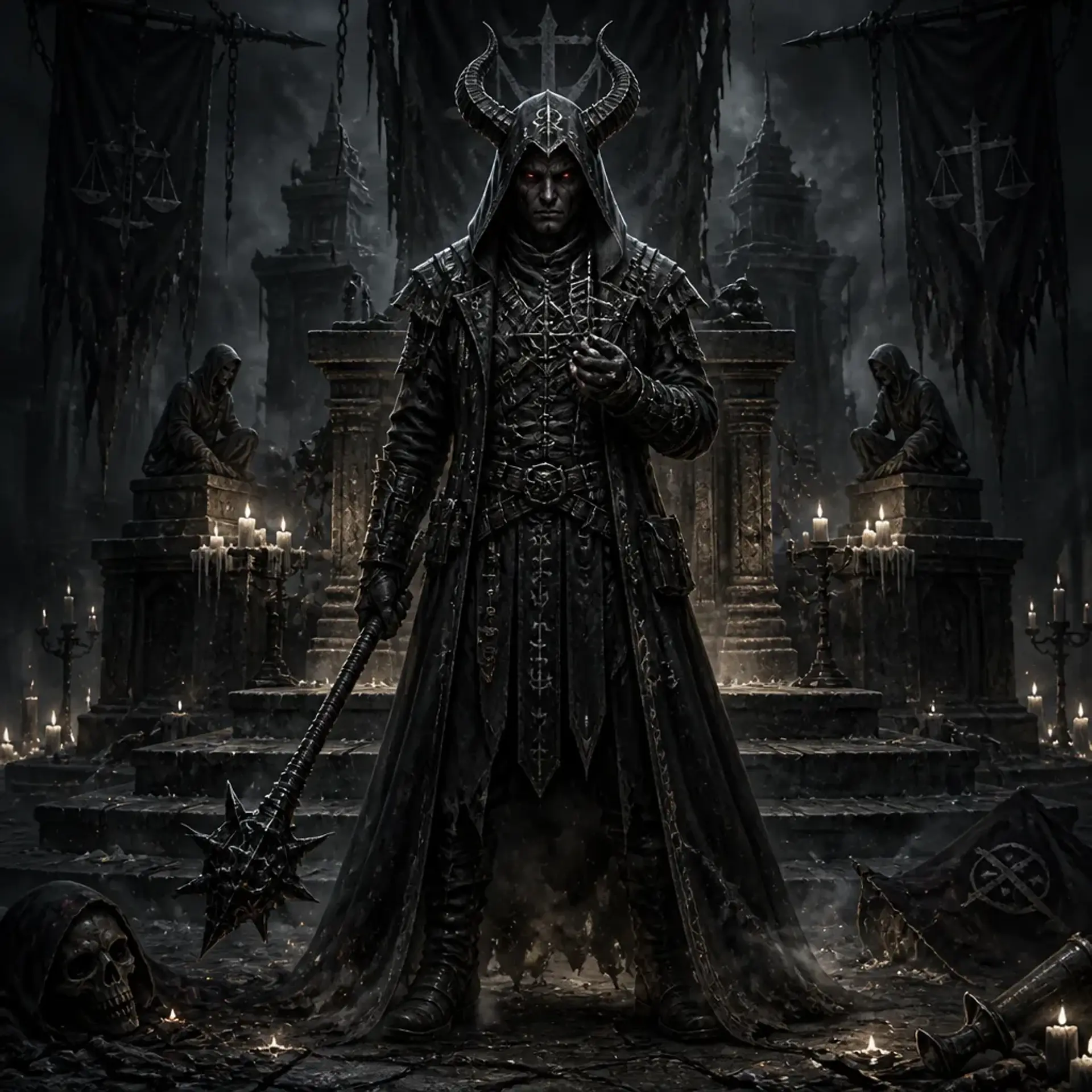 Inquisitor Kaelor - AI-generated fantasy Monster