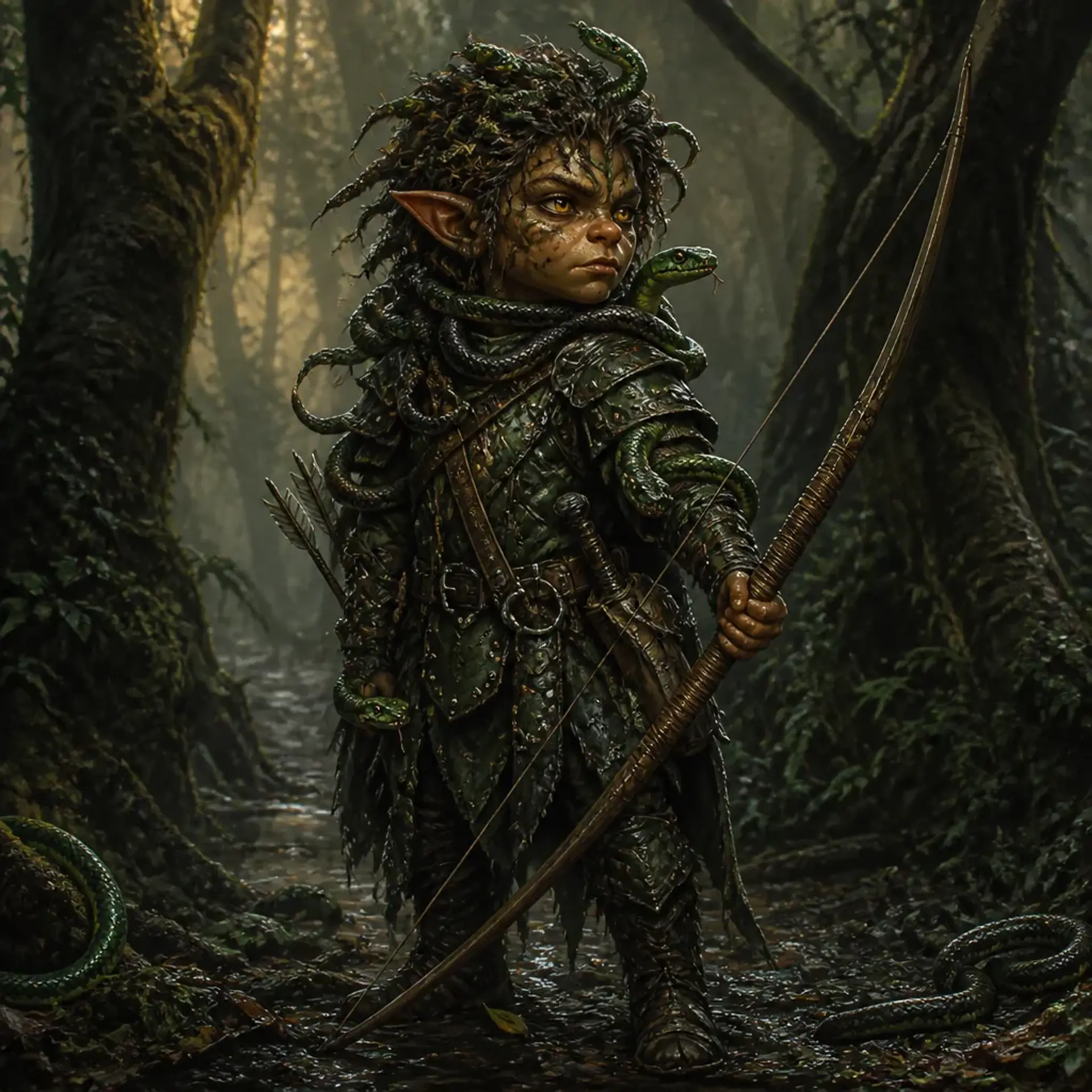 Shifty - AI-generated fantasy Character