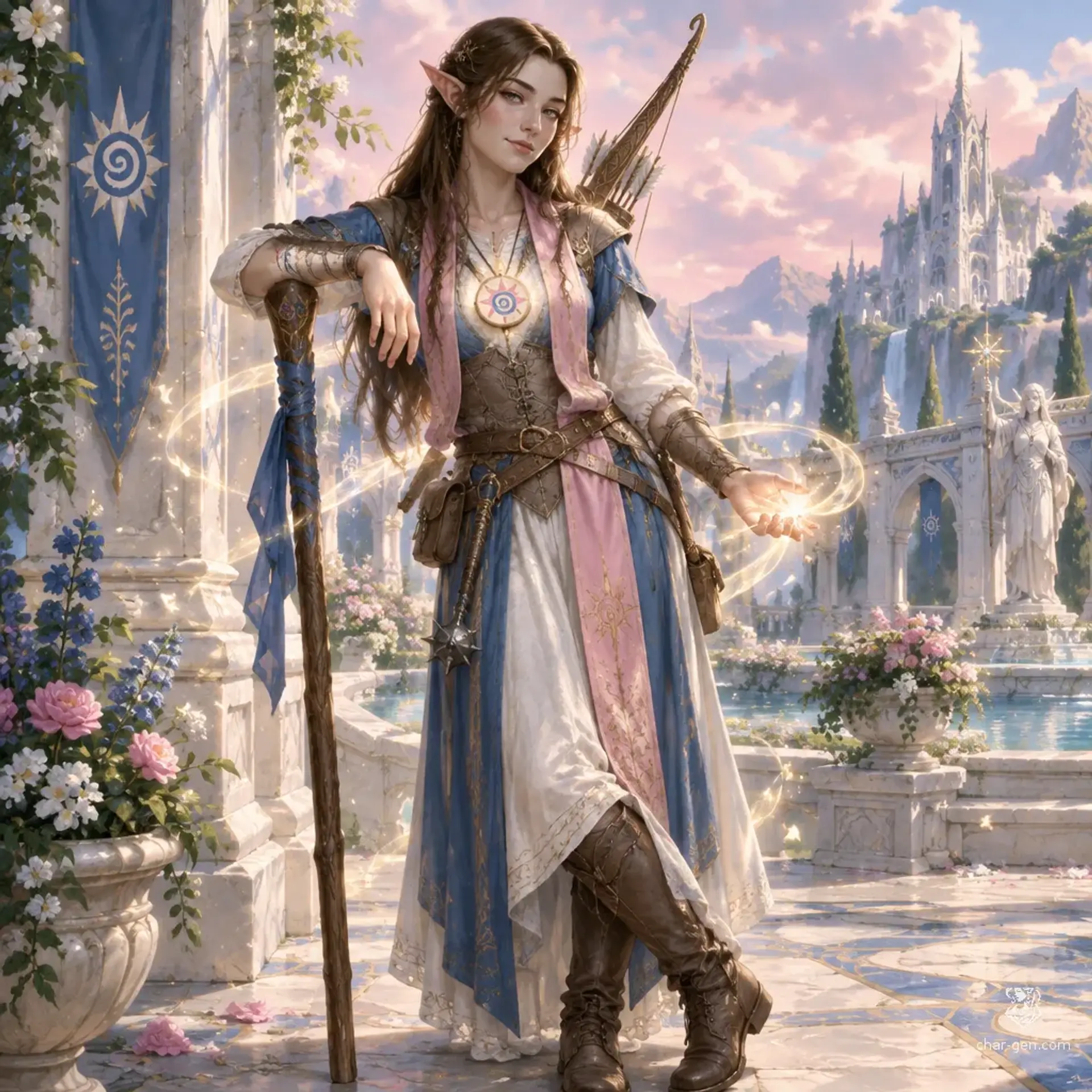 Szelka Virel - AI-generated fantasy Character