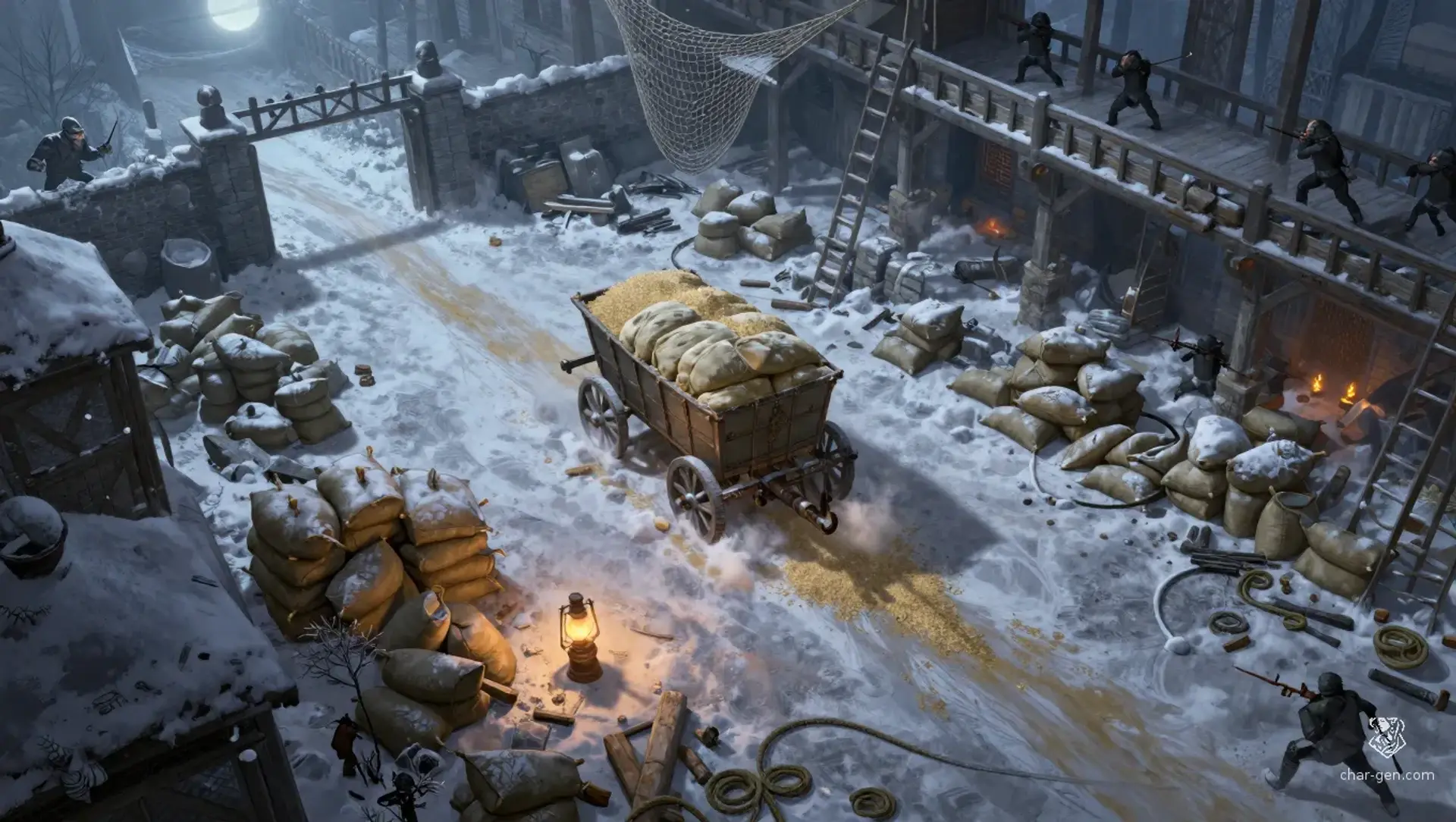 Save the Winter Grain - AI-generated fantasy Encounter