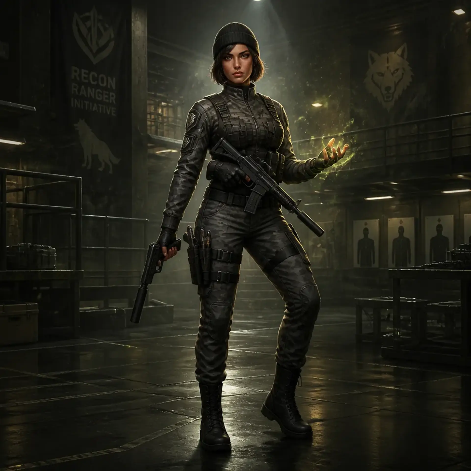 Sasha Vale - AI-generated fantasy Character