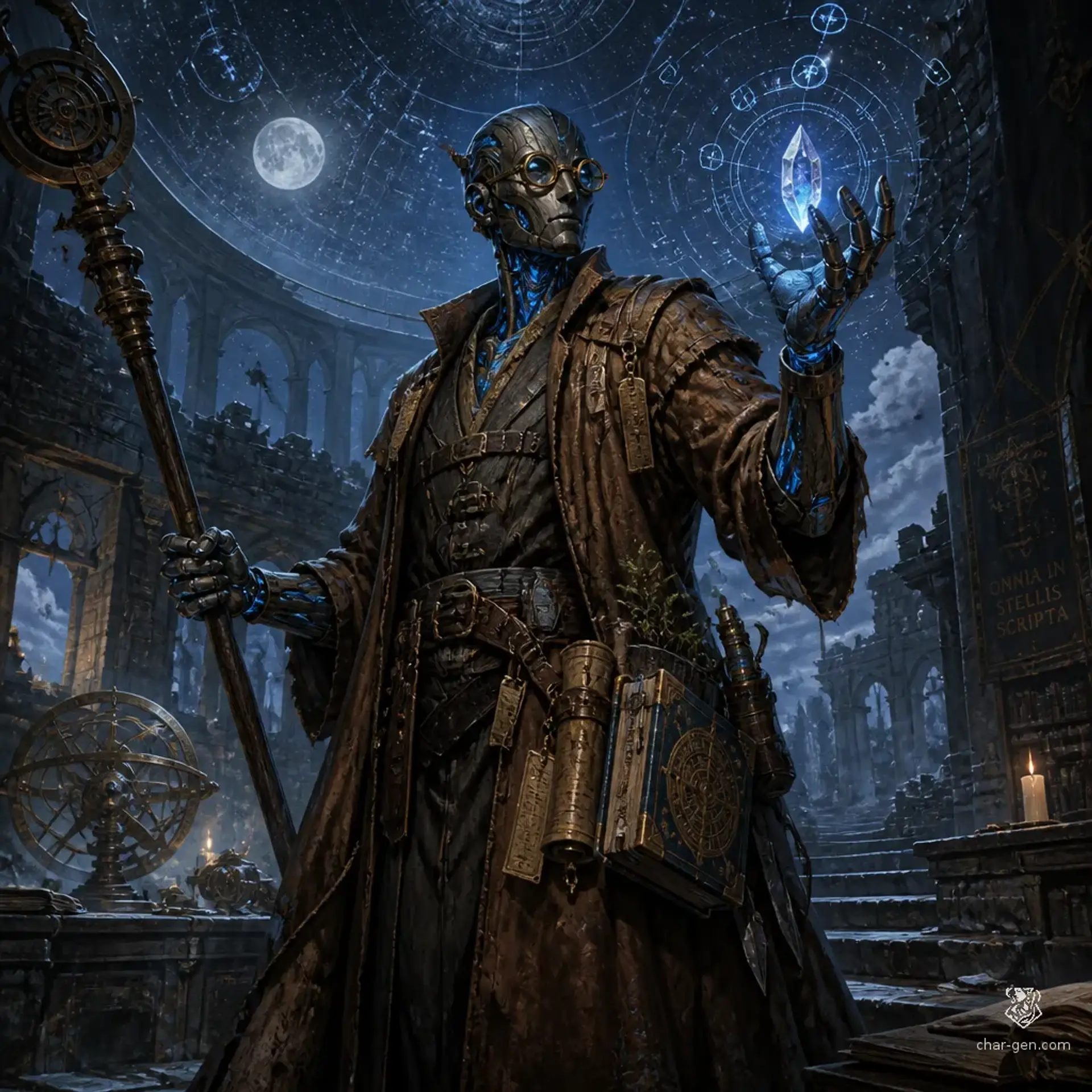 Kett Gath - AI-generated fantasy Character