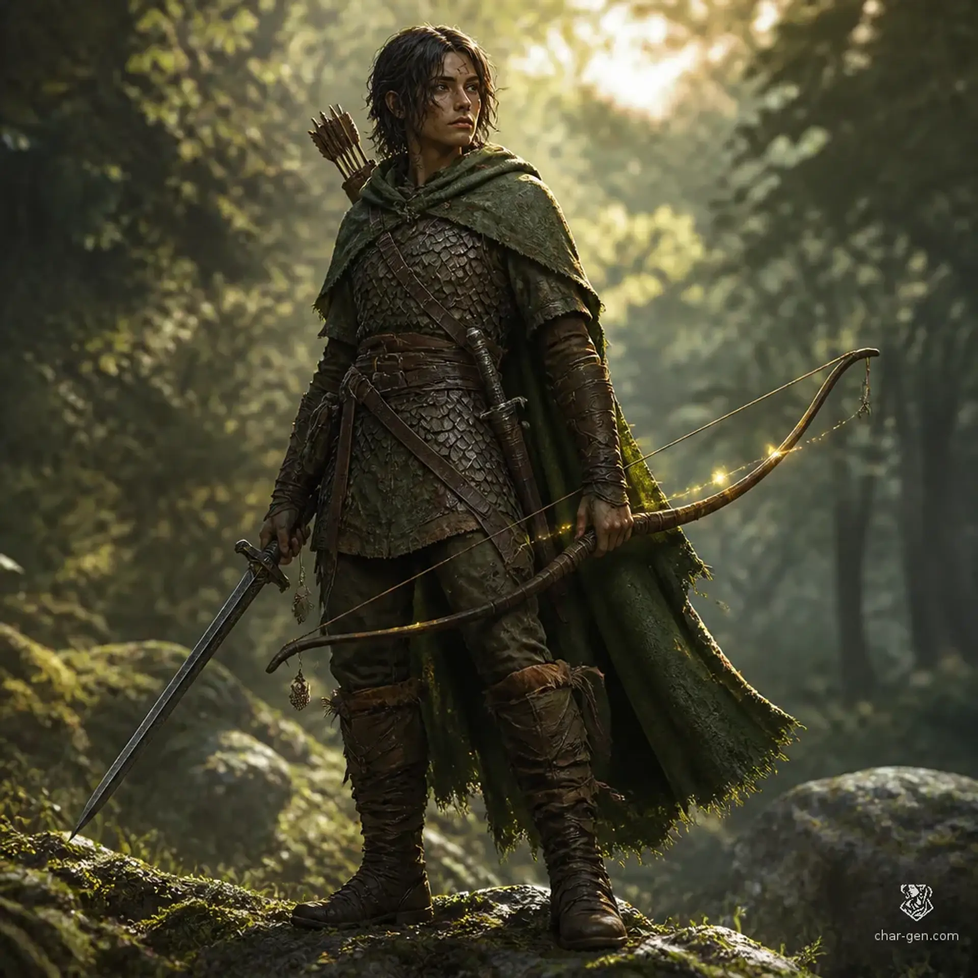 Sfanctum - AI-generated fantasy Character