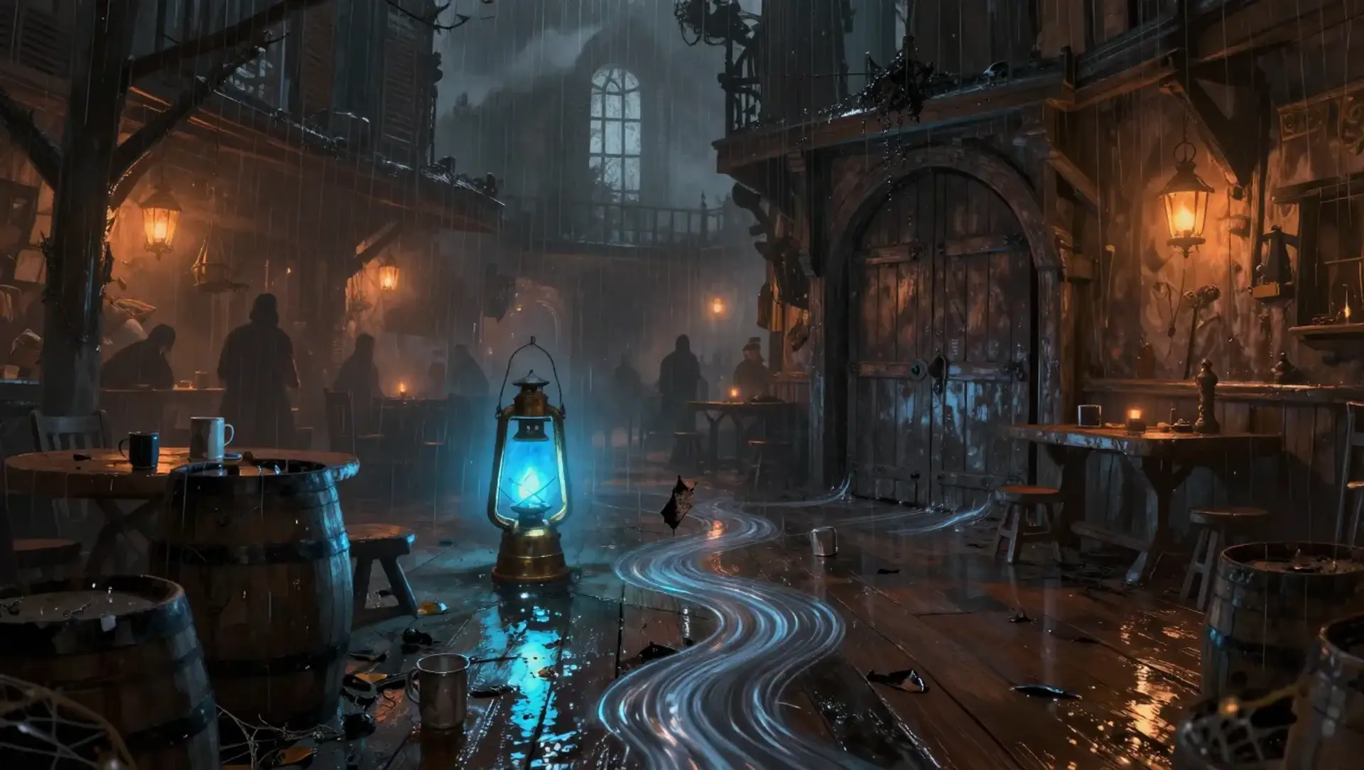 Whispers Beneath the Cooper's Rest - AI-generated fantasy Quest
