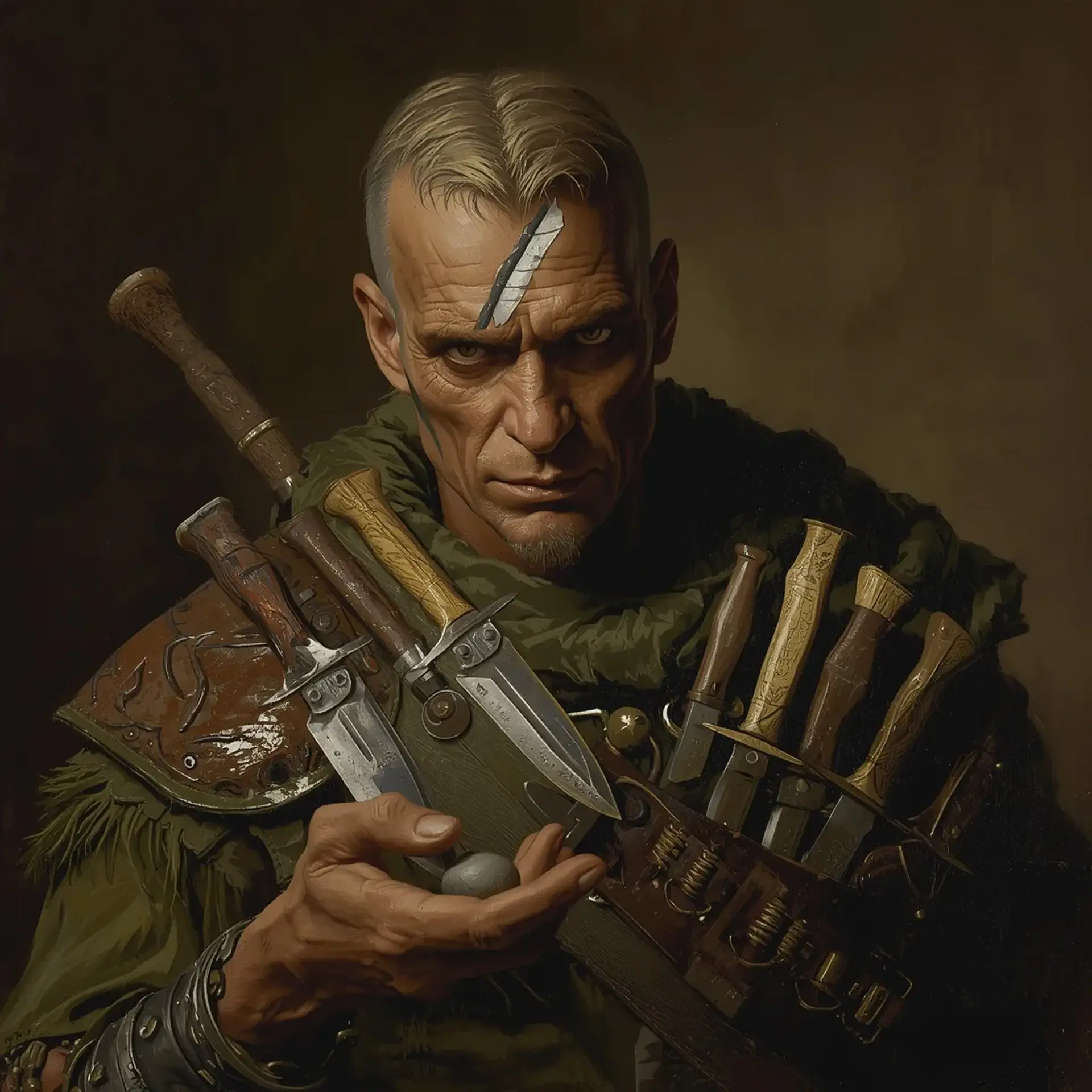Kaelen Vance - AI-generated fantasy NPC