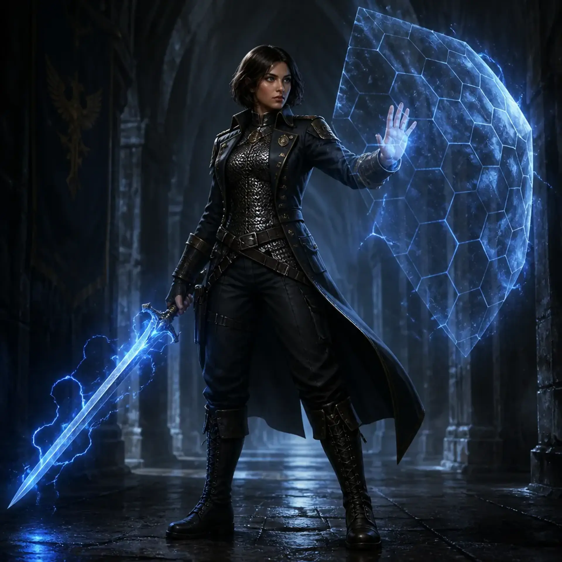 Maya - AI-generated fantasy Character
