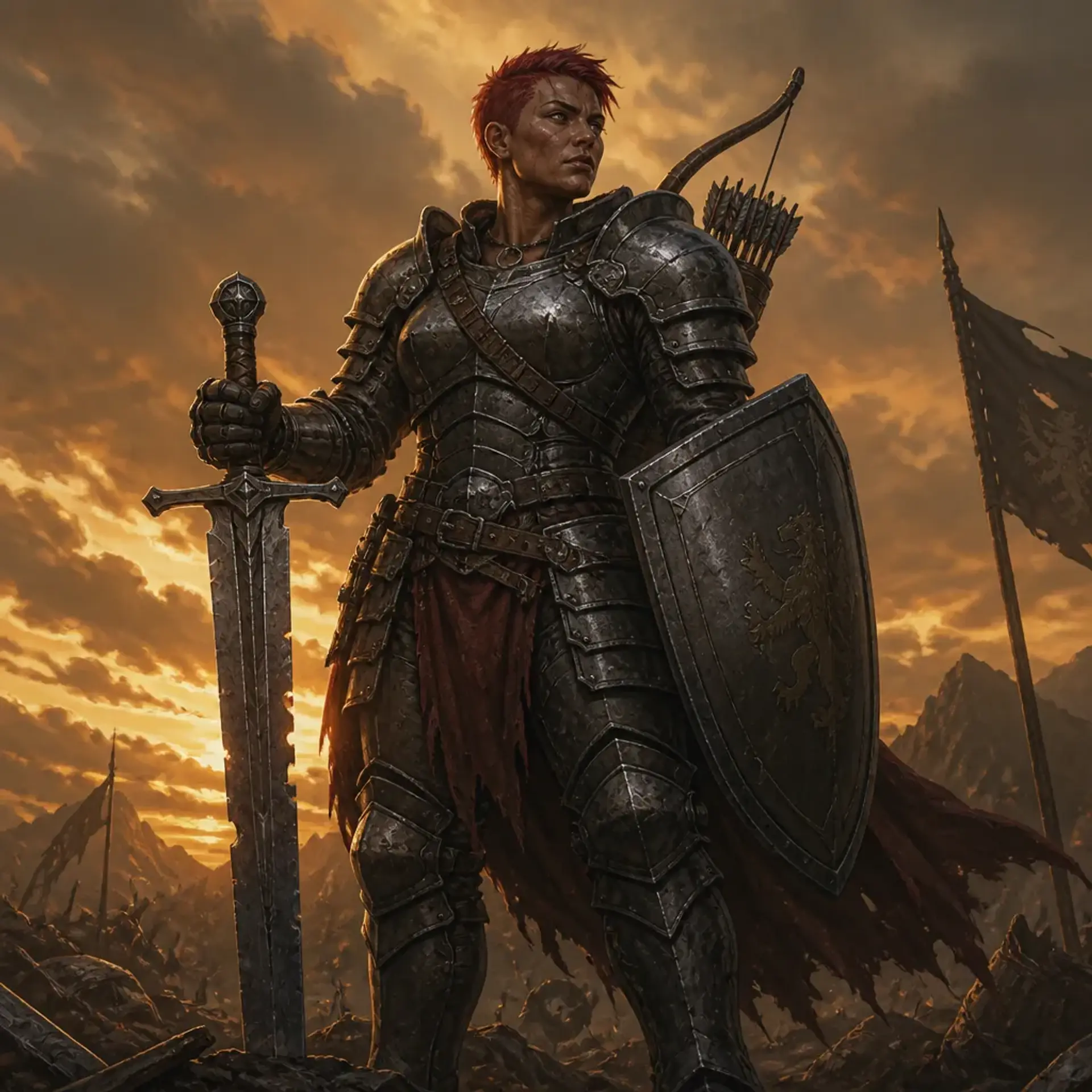 Maeve - AI-generated fantasy Character