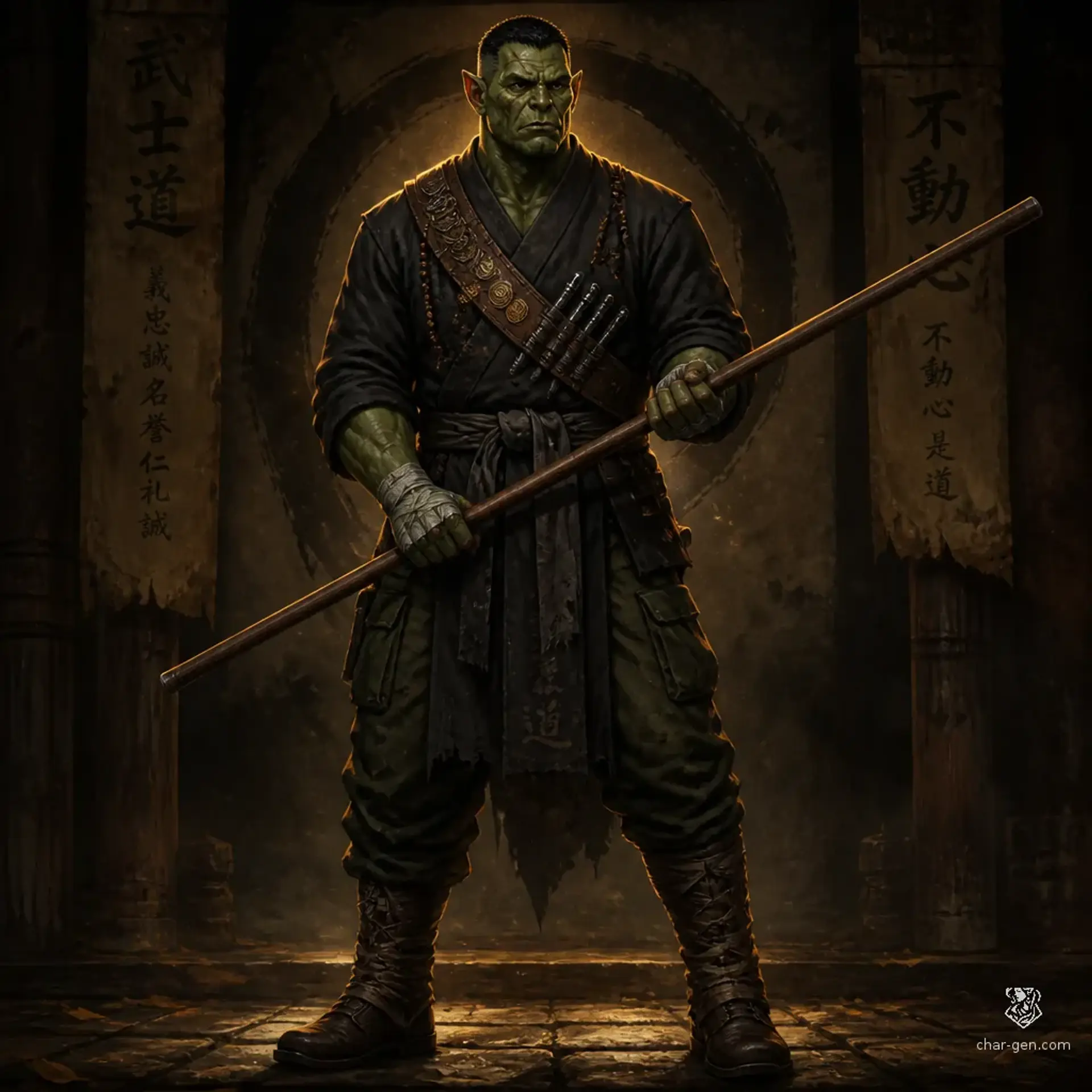 Allan - AI-generated fantasy Character