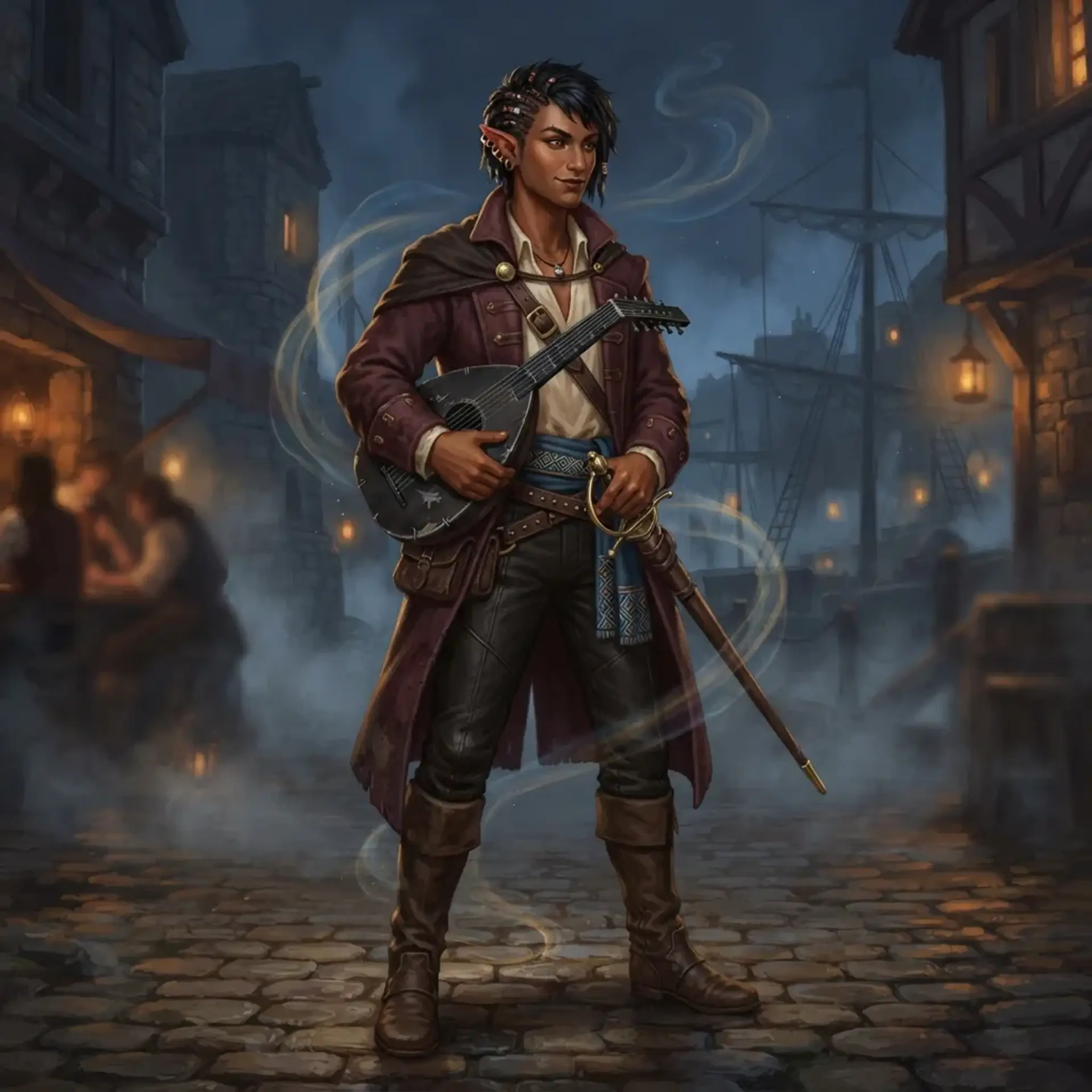 Kalibek - AI-generated fantasy Character
