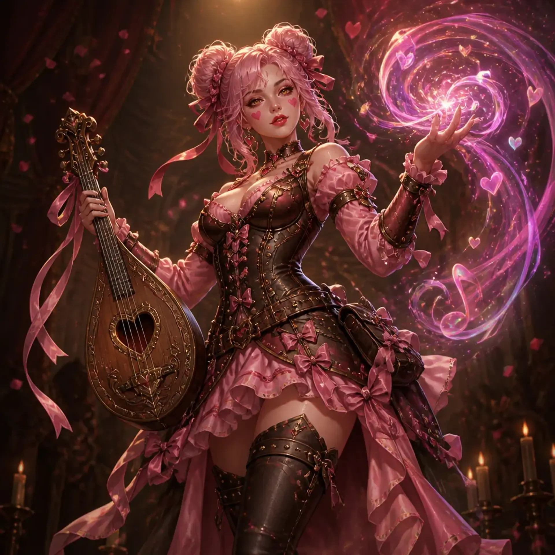 Amelia - AI-generated fantasy Character