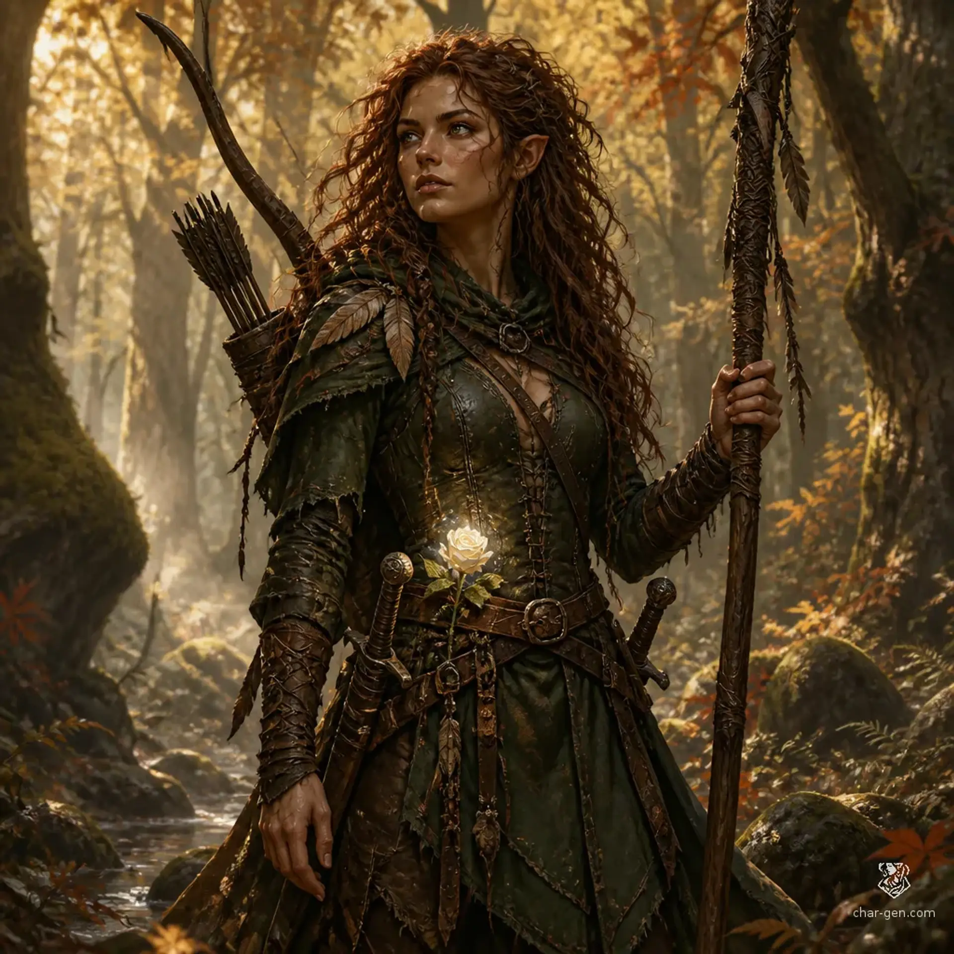 Eliza Rose Faylin - AI-generated fantasy Character