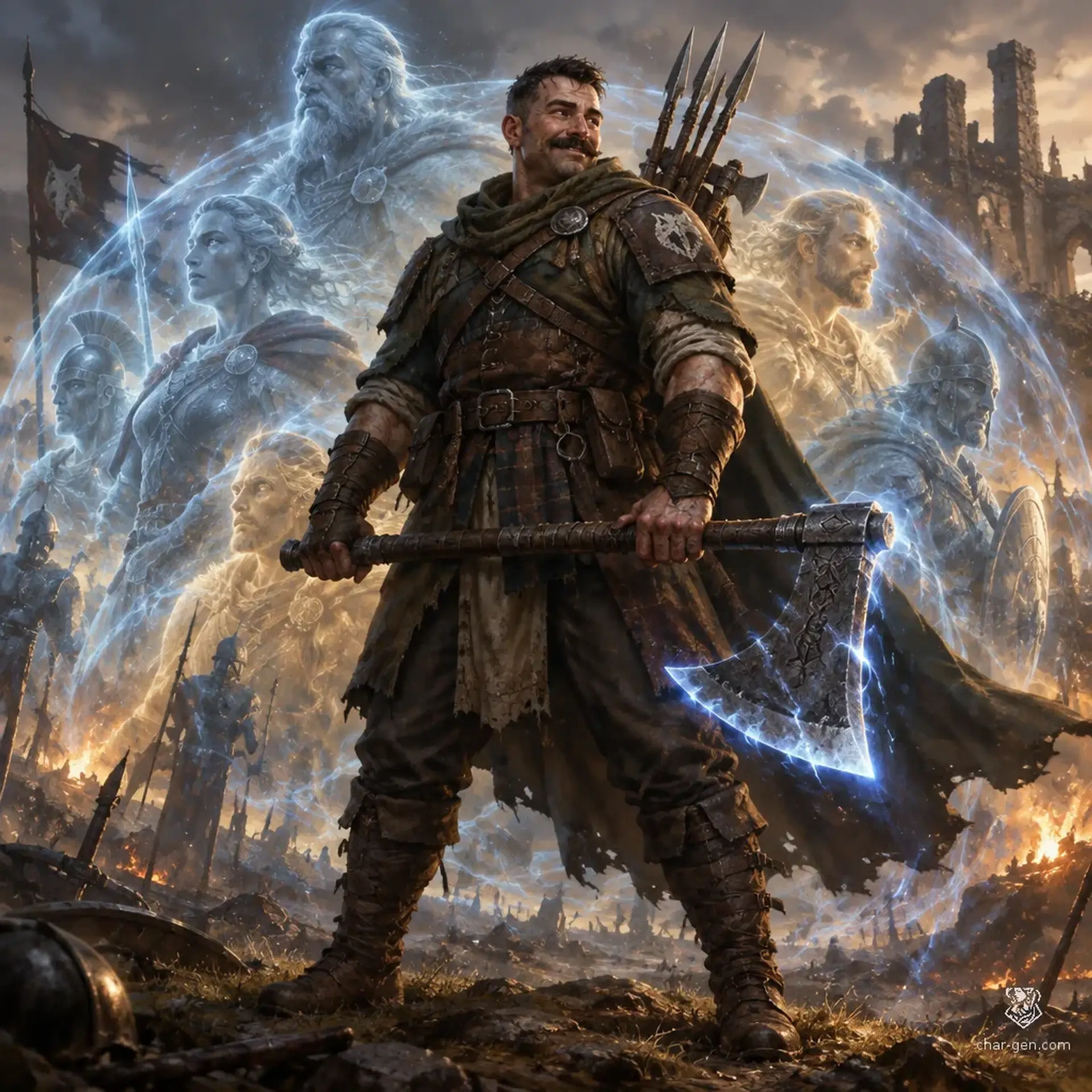Brannigan Musclerib - AI-generated fantasy Character