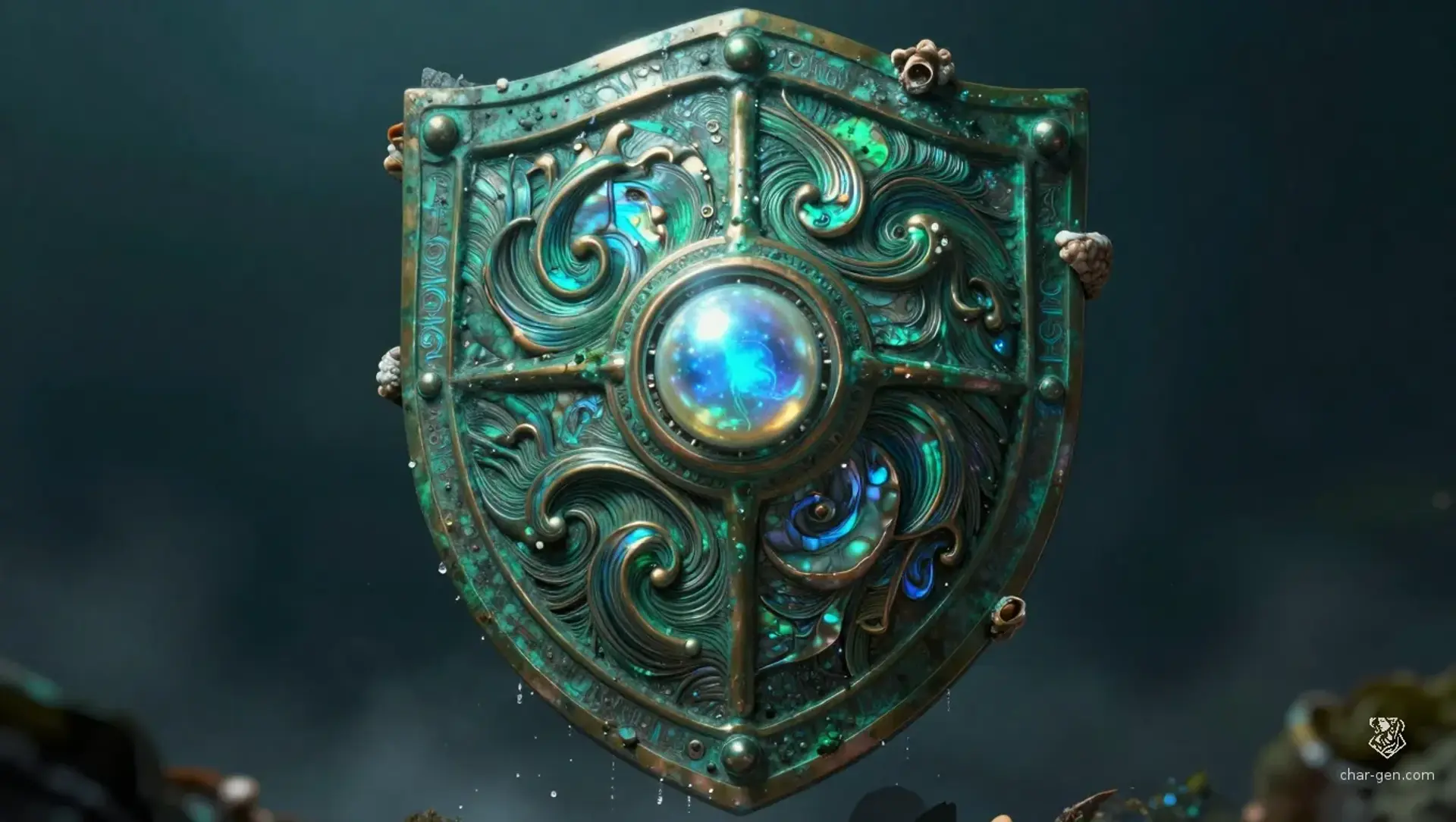 Bulwark of the Abyssal Tide | Fantasy Magic Item Generated by CharGen