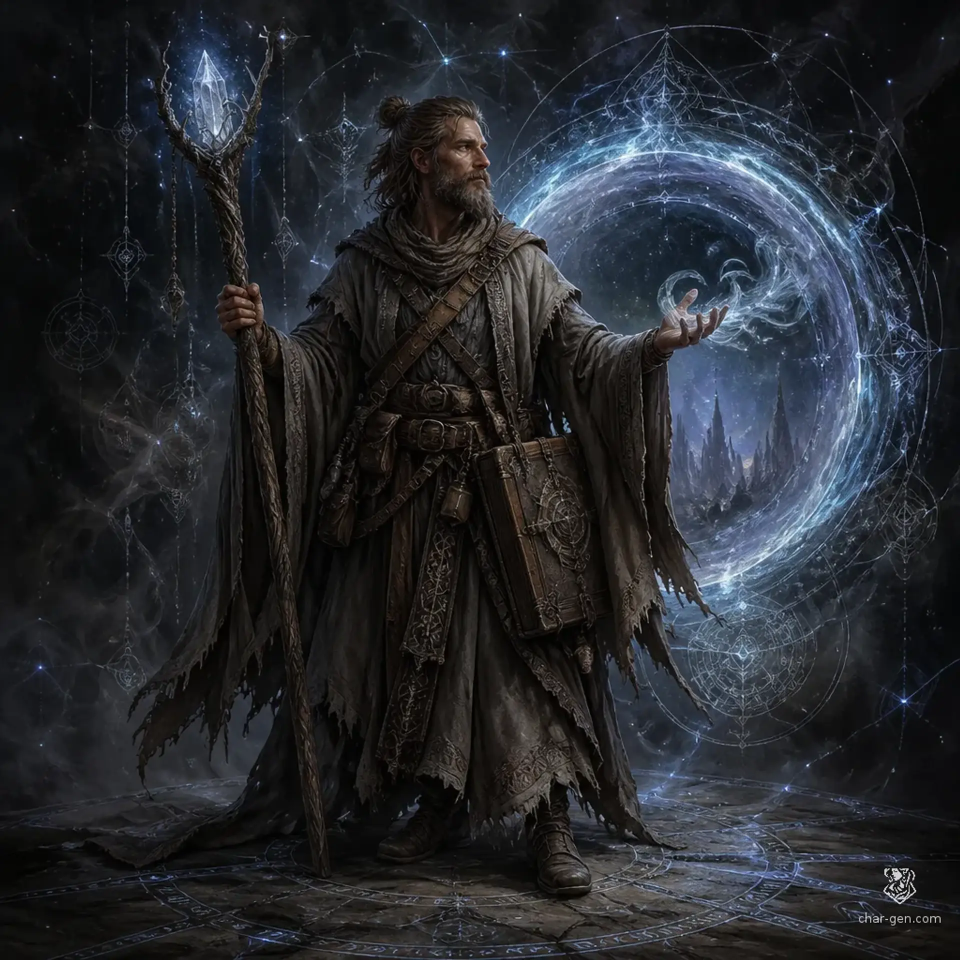 Alabaster - AI-generated fantasy Character
