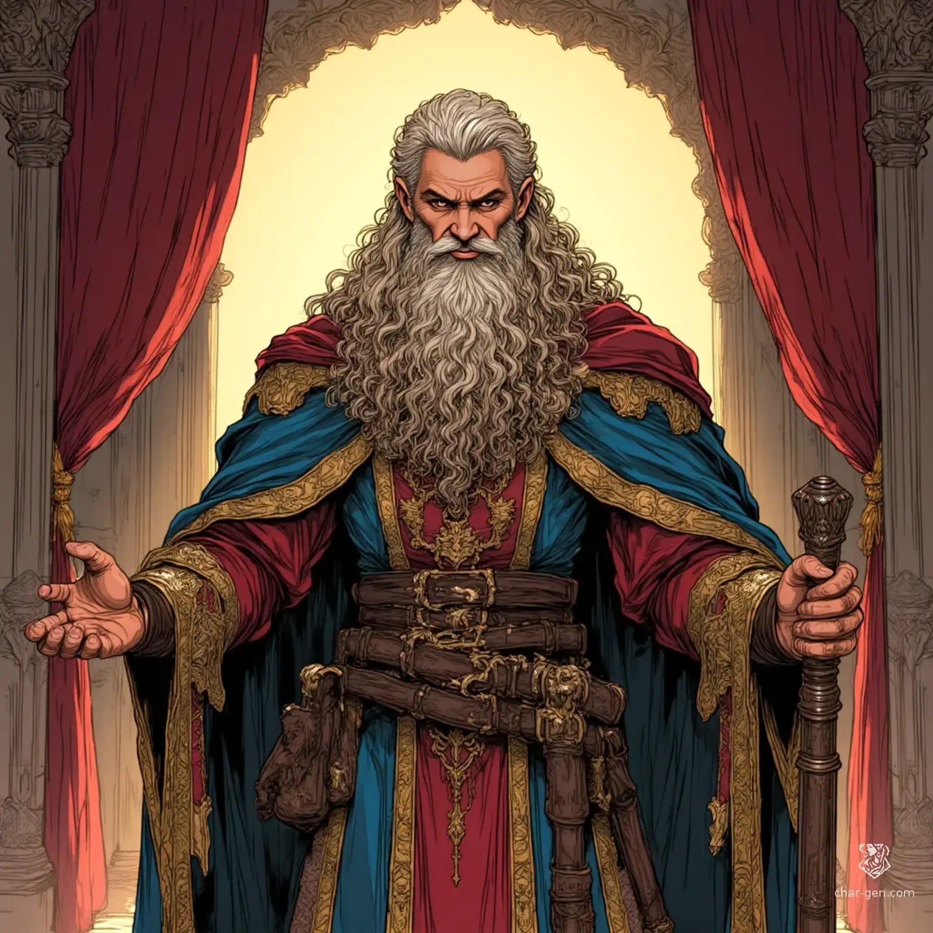 Cyrilven Quast - AI-generated fantasy NPC