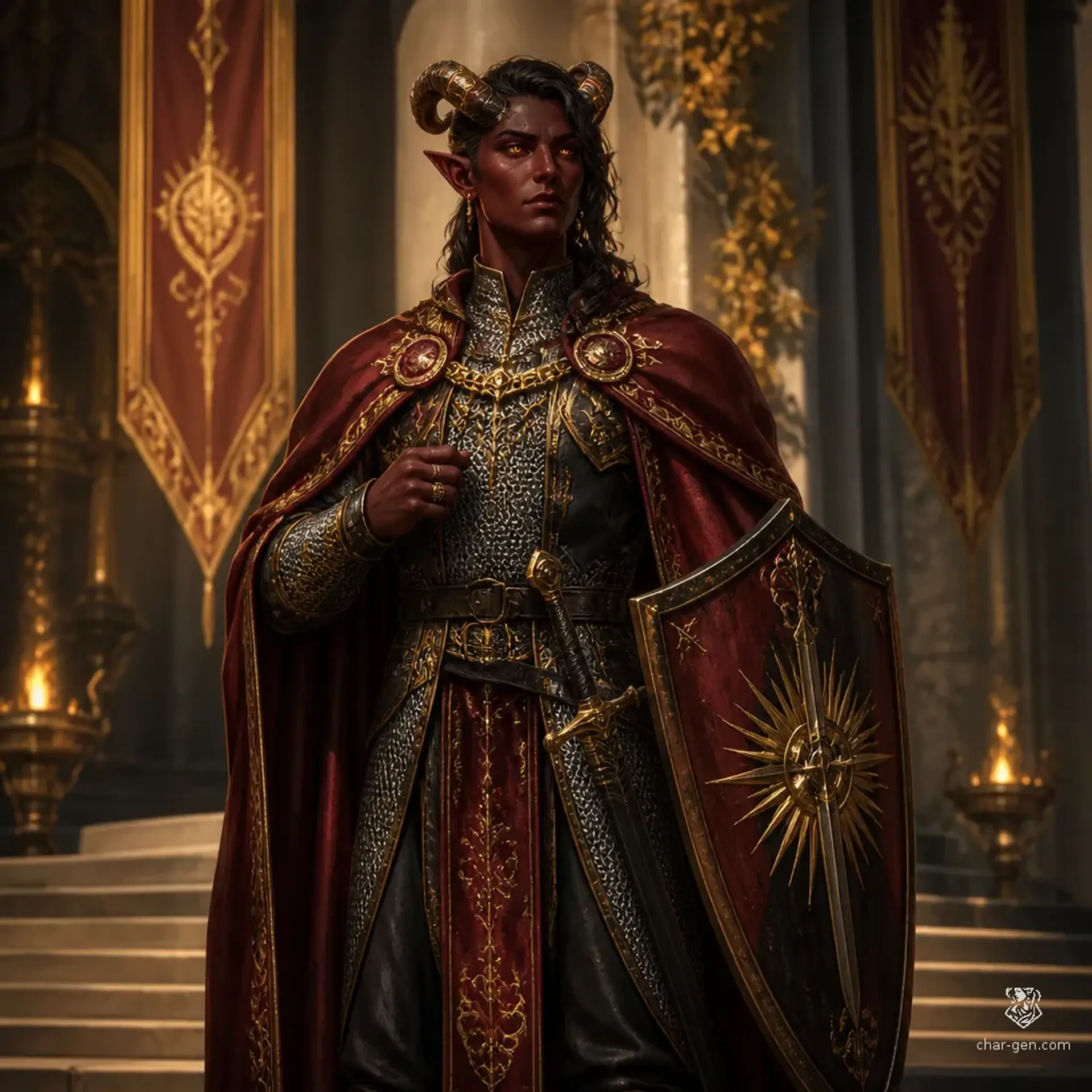 Atlanta - AI-generated fantasy Character