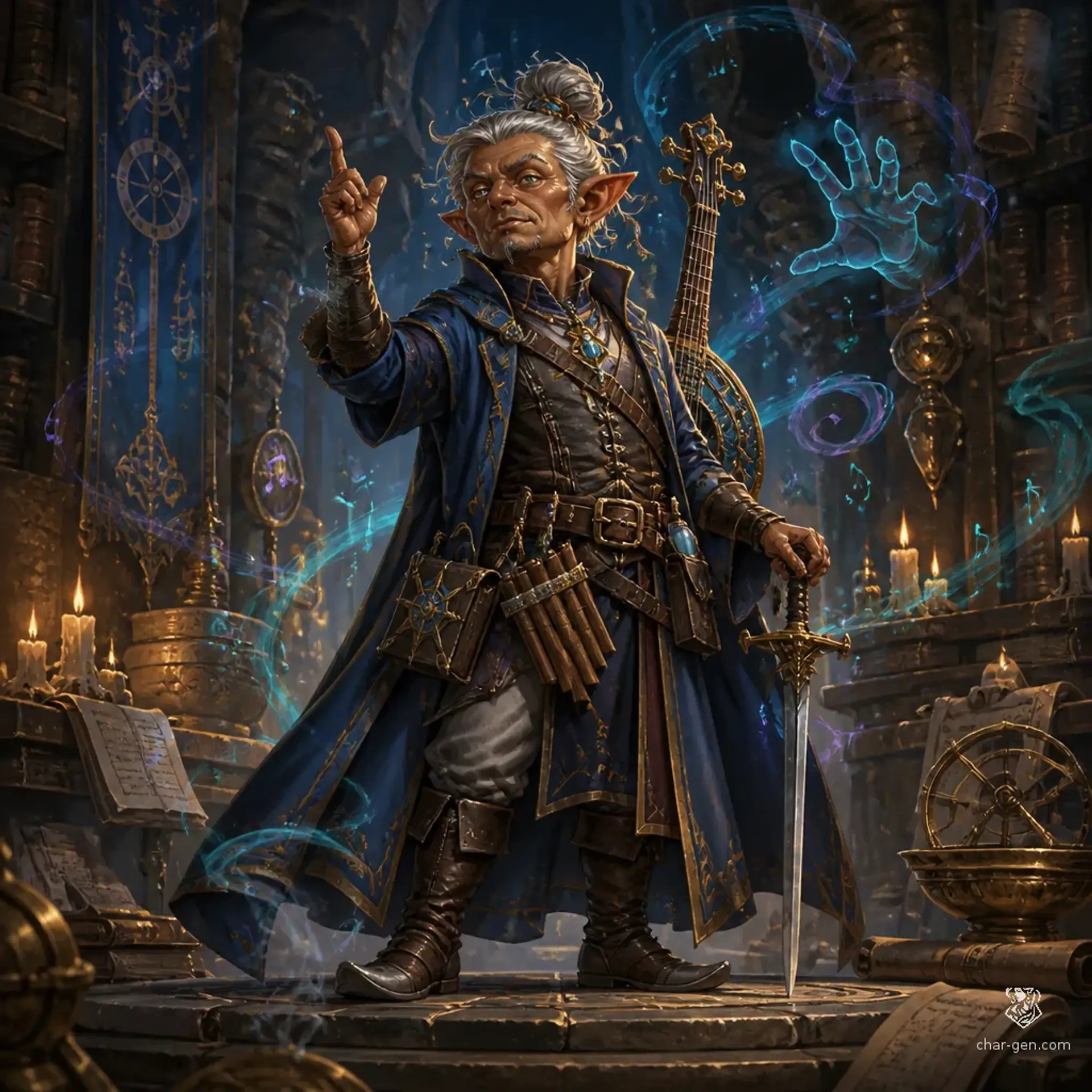 Gimble - AI-generated fantasy Character
