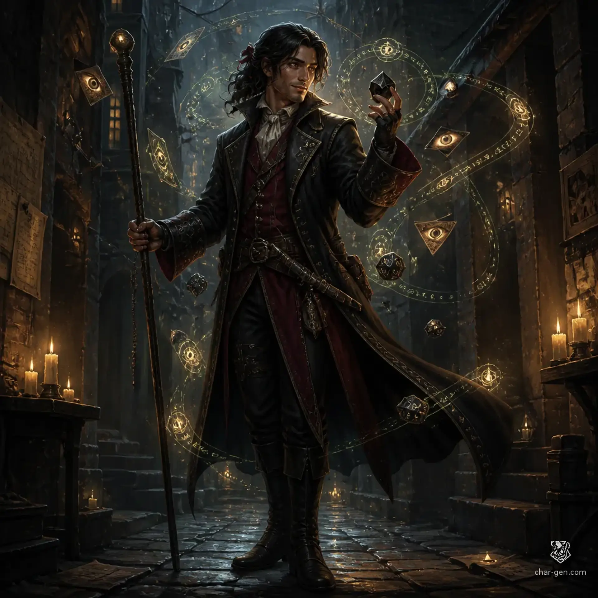 Premie Jager - AI-generated fantasy Character