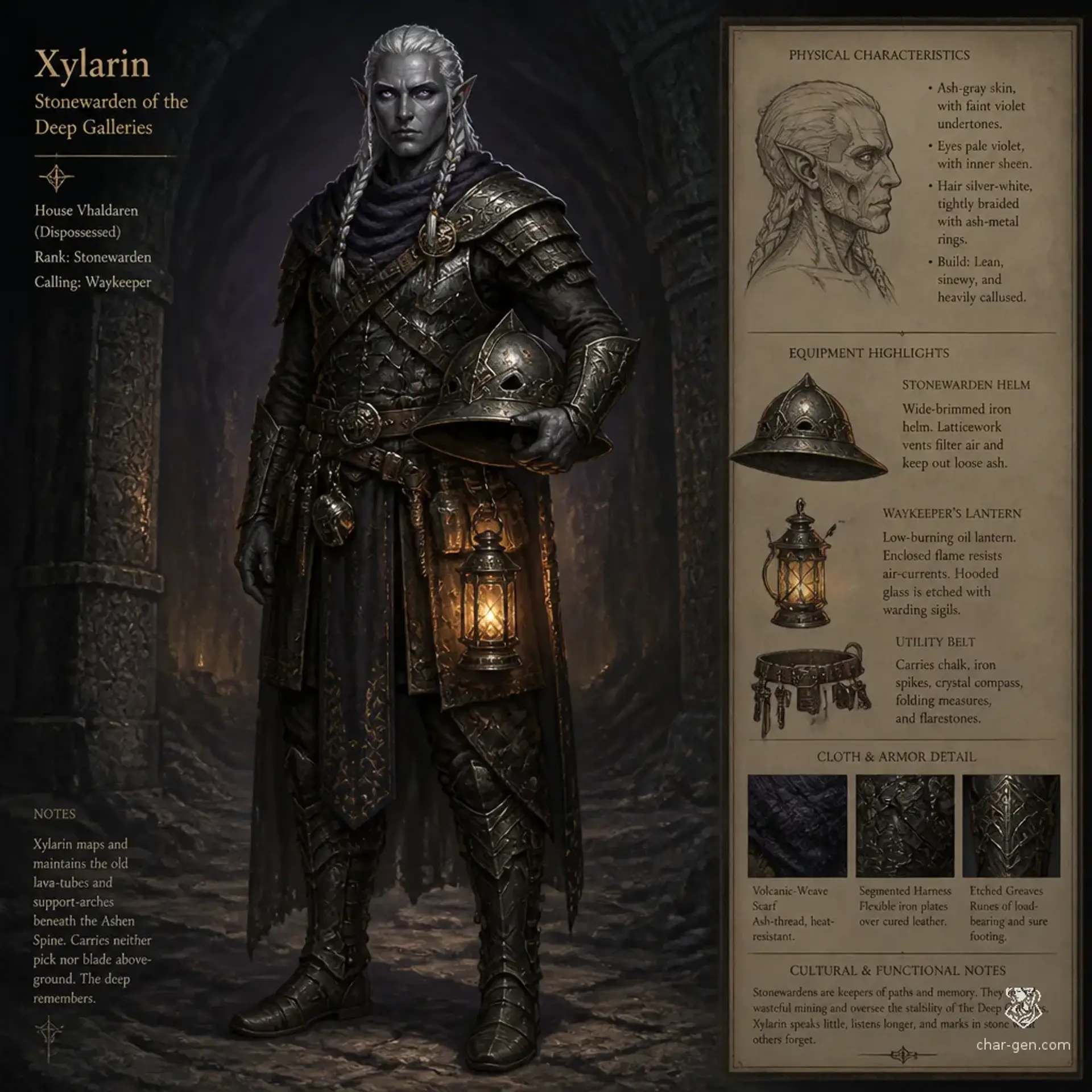 Attalwen - AI-generated fantasy Species