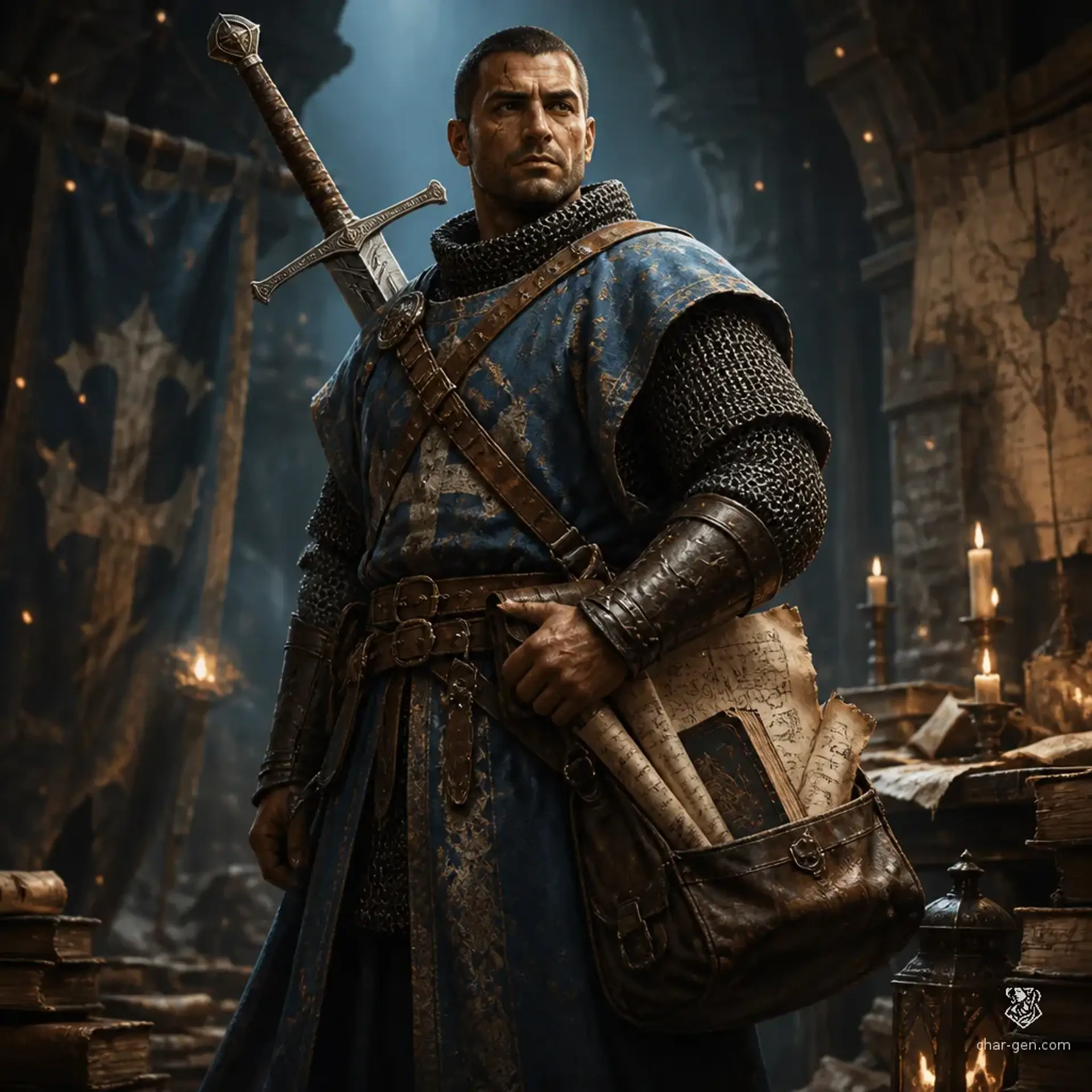 Astrix - AI-generated fantasy Character