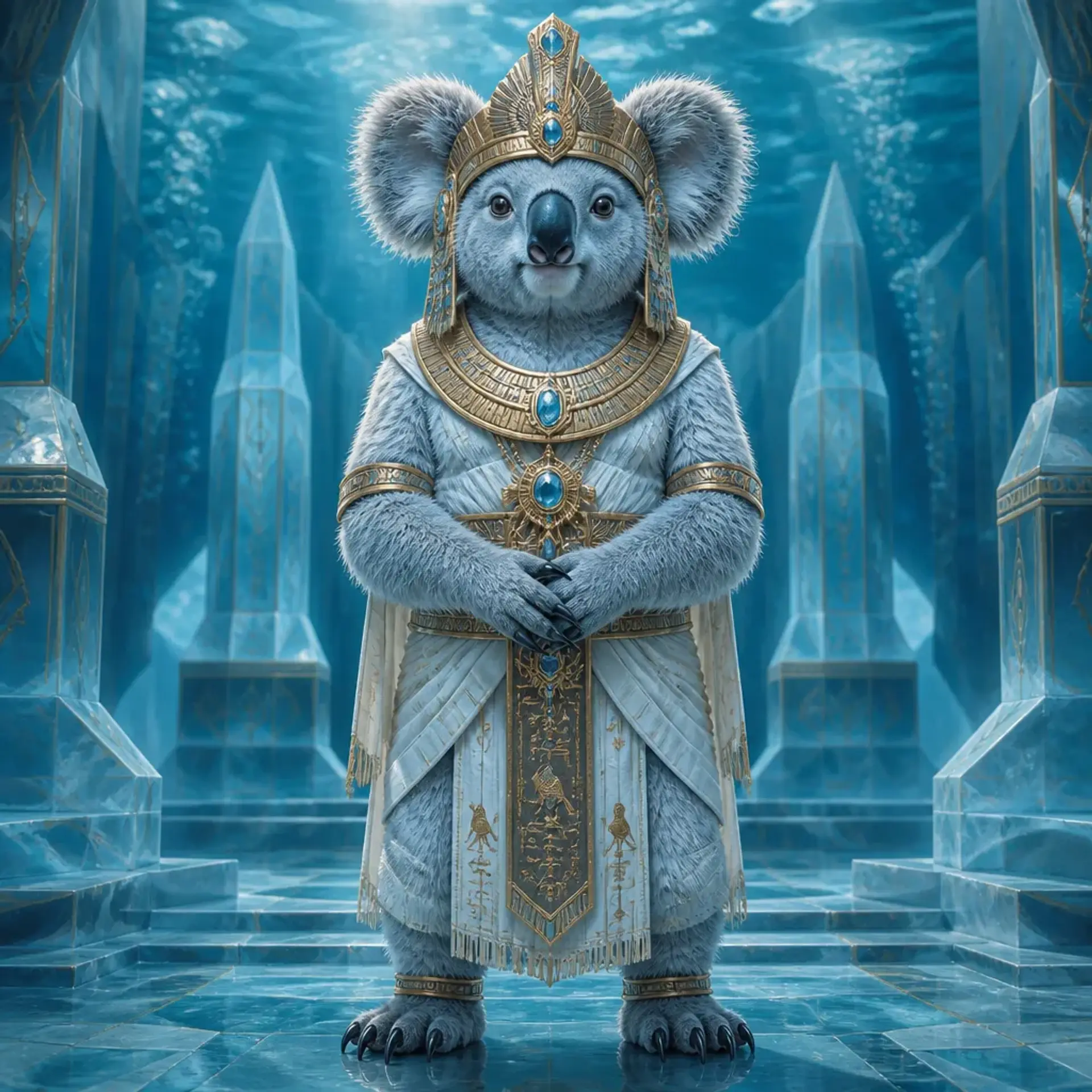 Anu-Khol - AI-generated fantasy Species