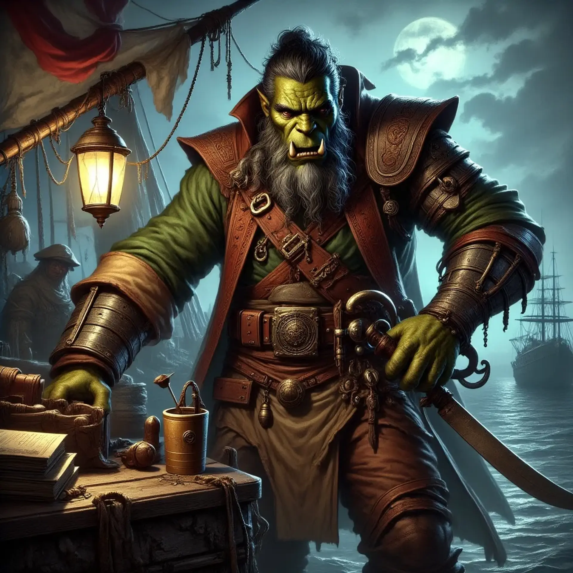 Rorek Vahm - AI-generated fantasy NPC
