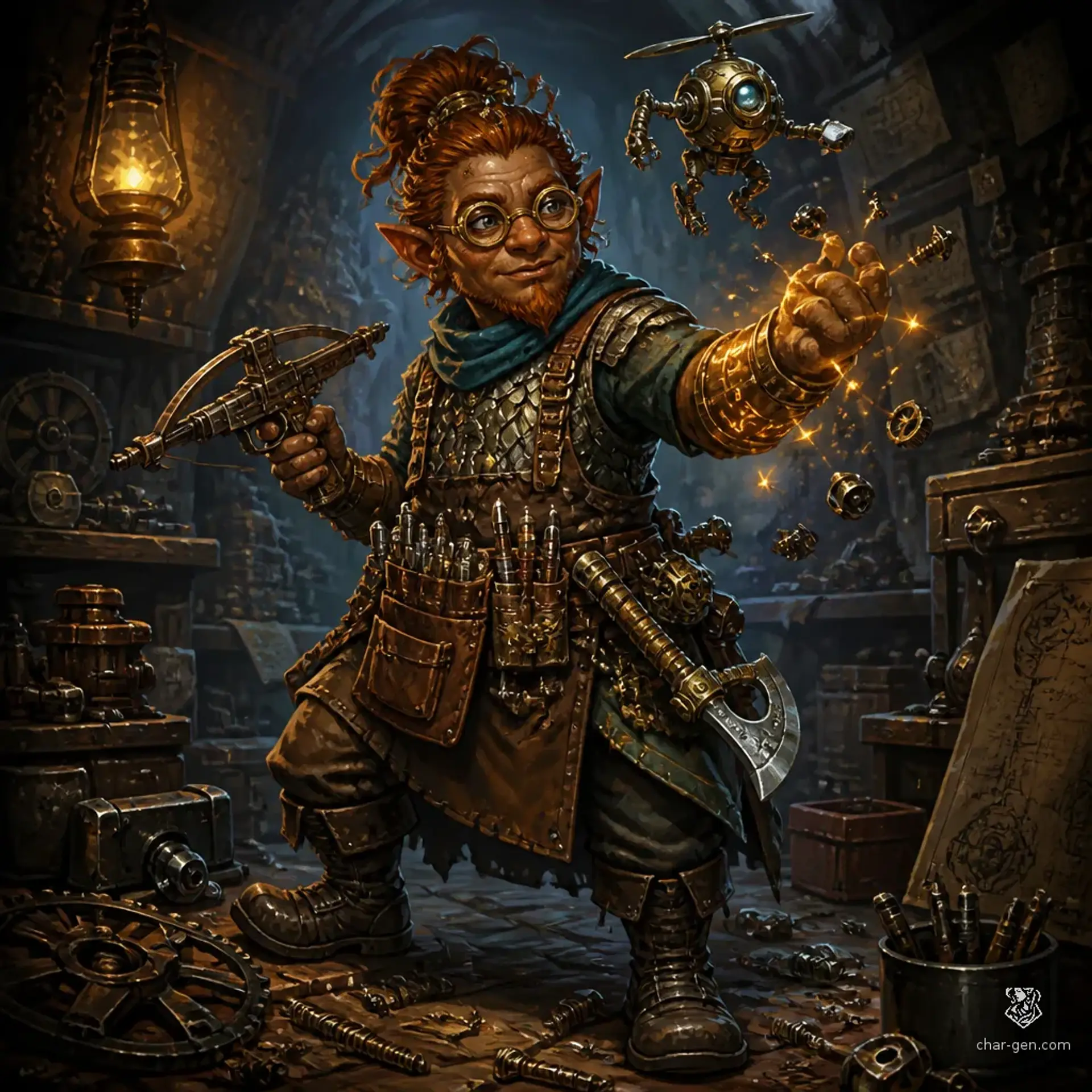 Socket - AI-generated fantasy Character