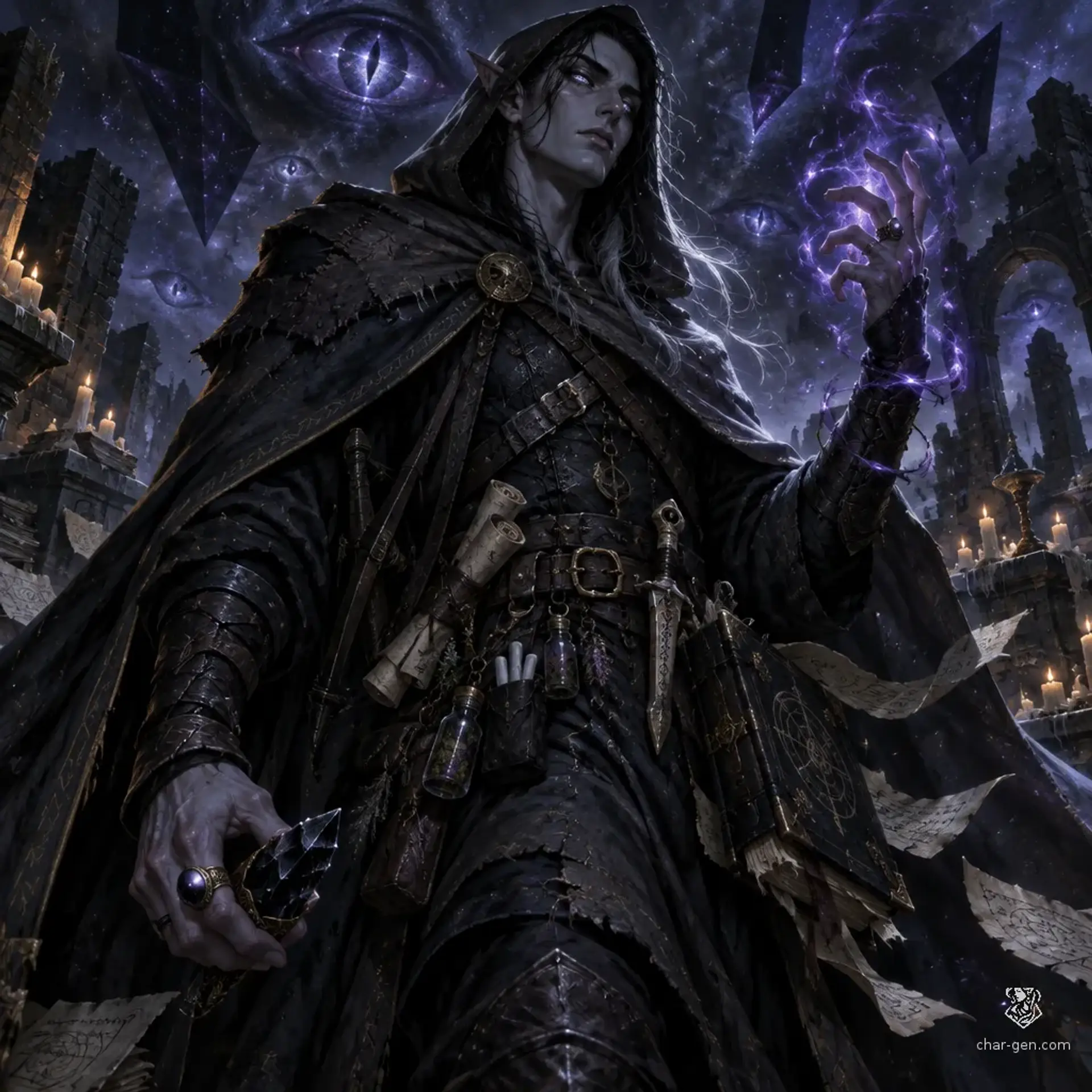 Guilliann - AI-generated fantasy Character