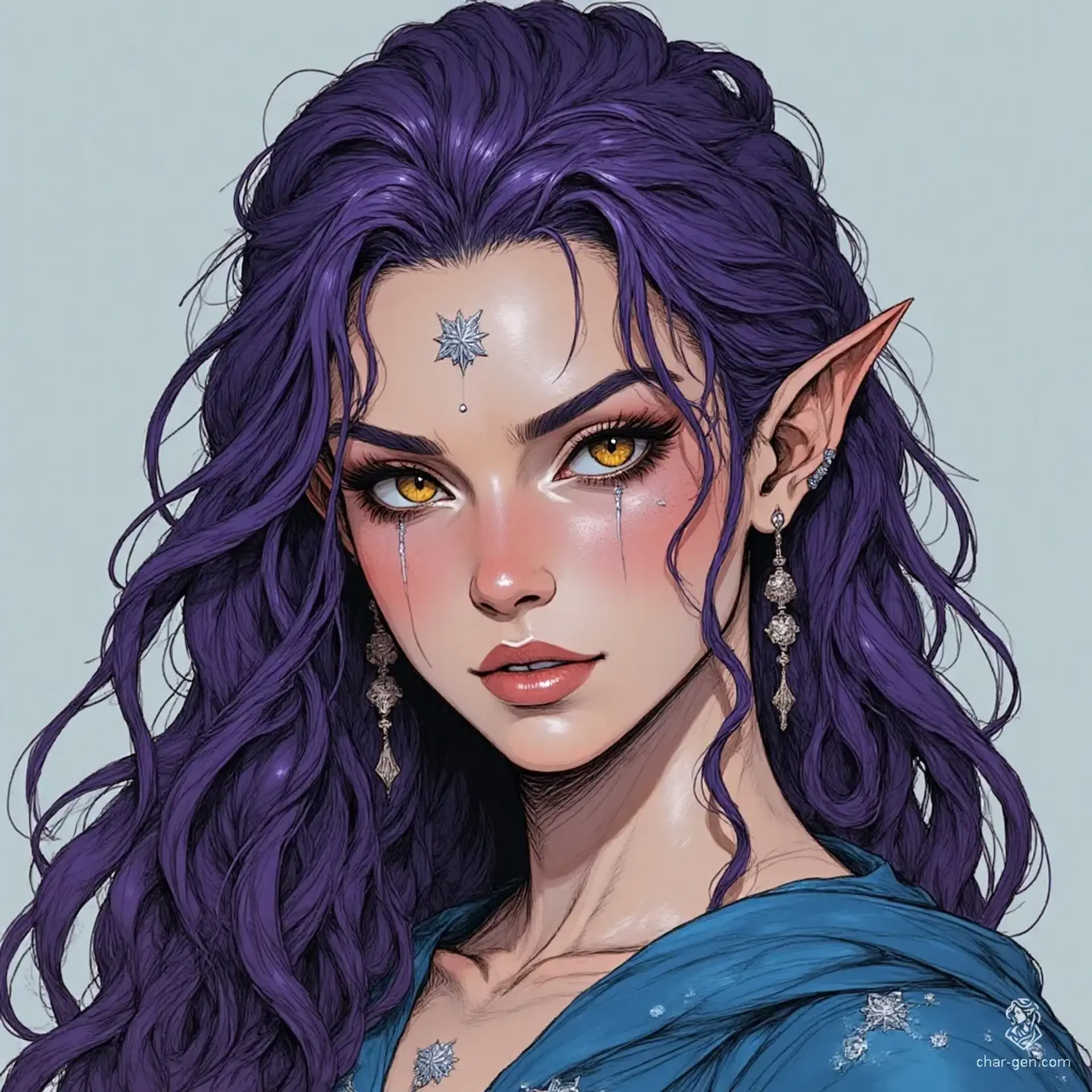 Sylthara Elarion - AI-generated fantasy NPC