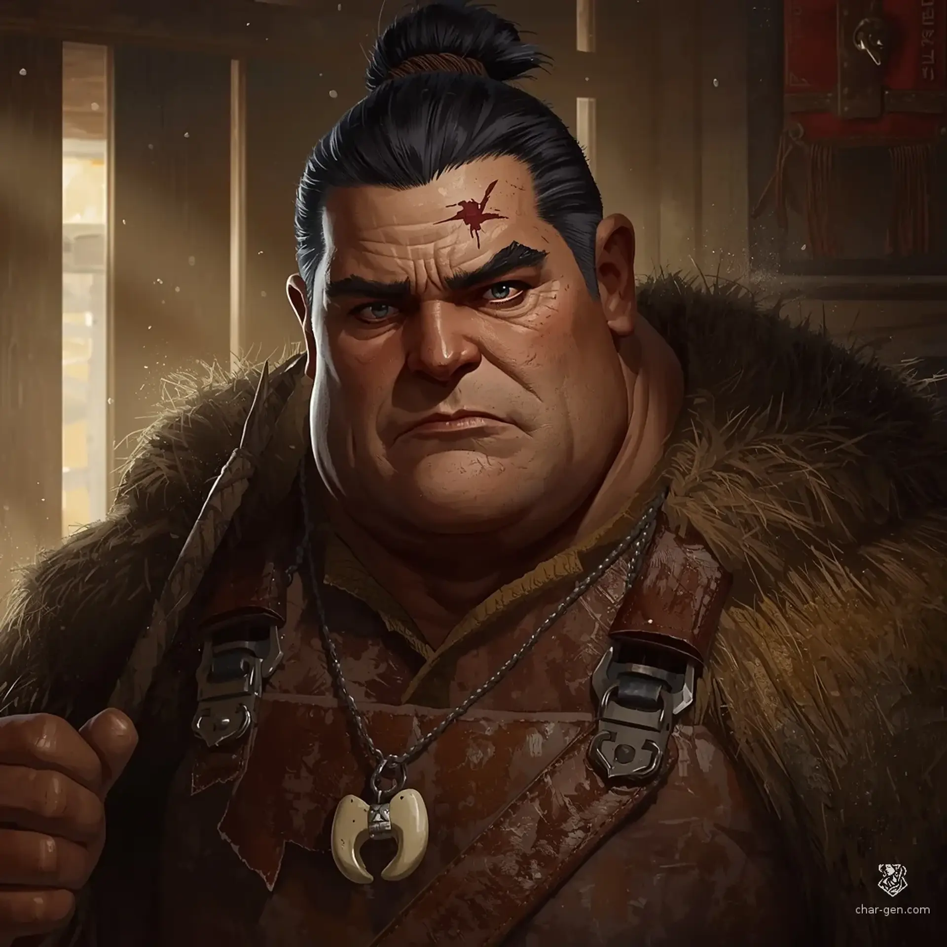 Jarnen Thaw - AI-generated fantasy NPC