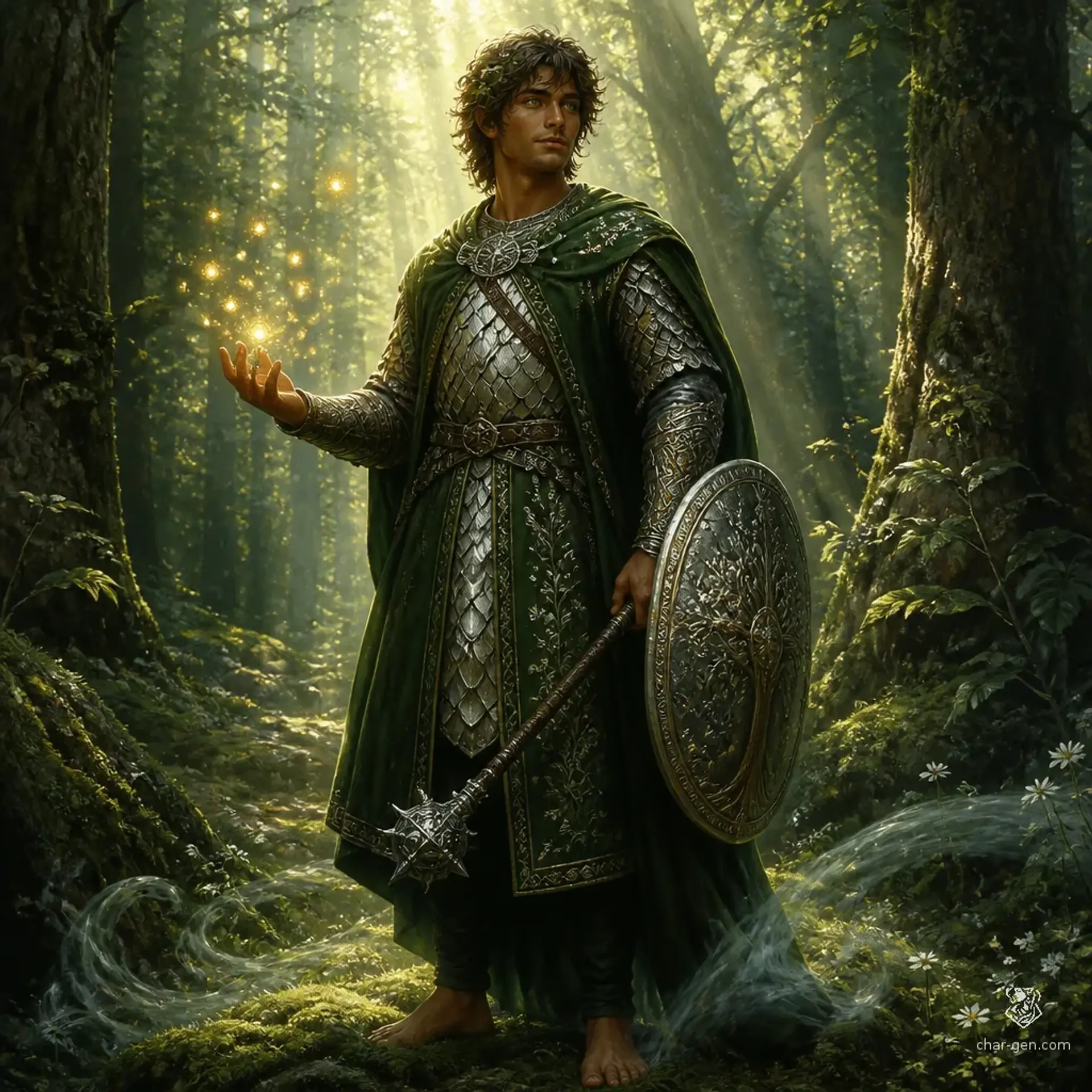Zohar - AI-generated fantasy Character