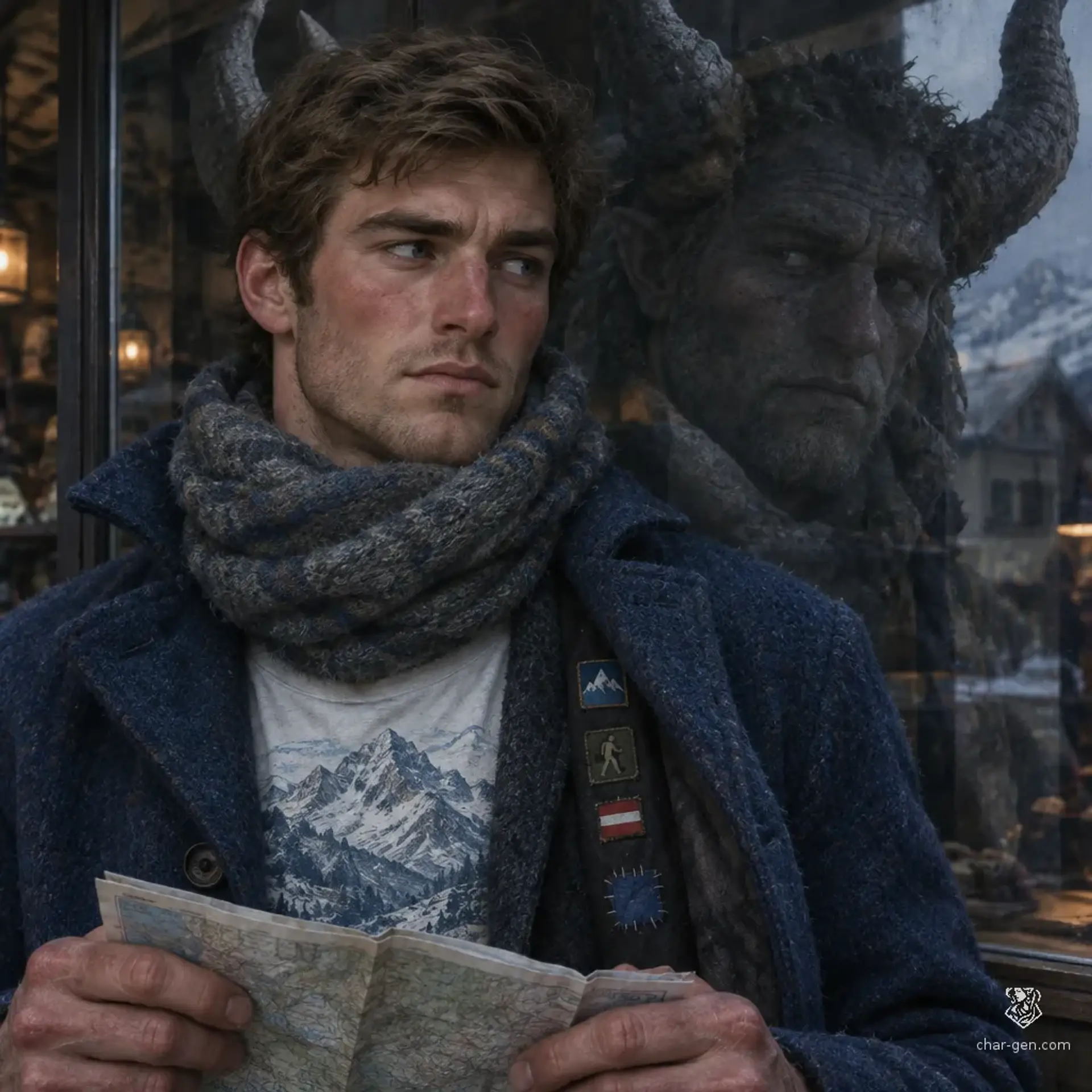 Finn Svenson, known as Kyle Svenson; fae name Ragnar Obstorth